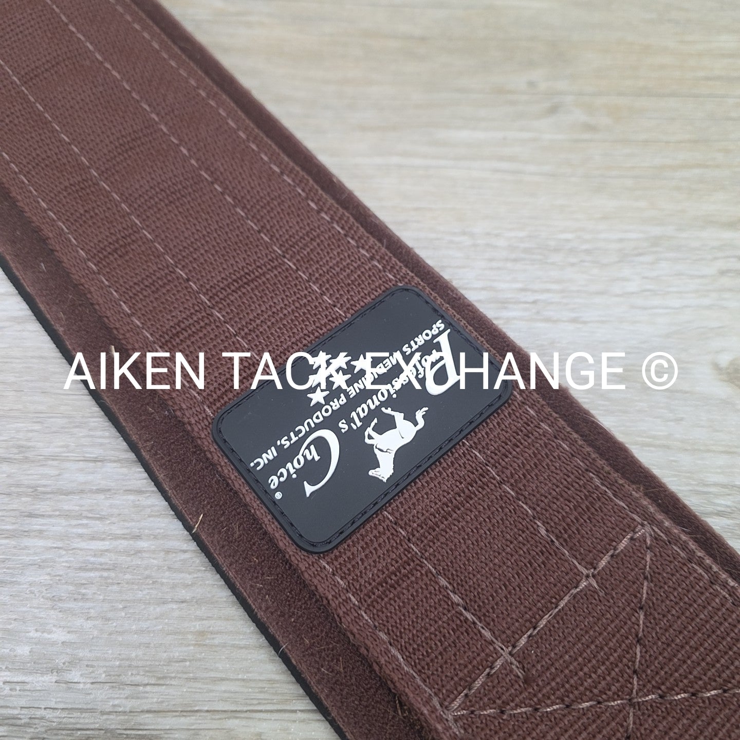 Professional's Choice SMx Double Elastic Girth, Brown, 48"