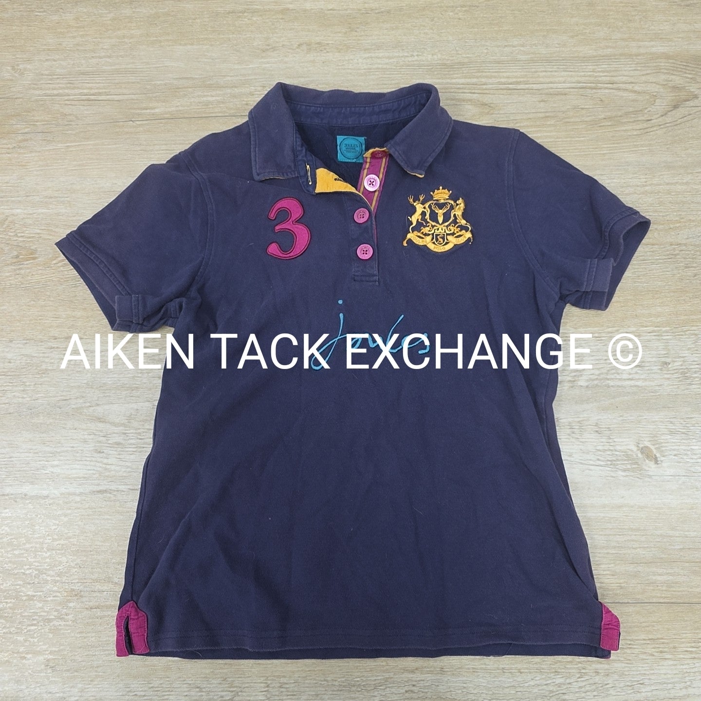 BARGAIN BUNDLE: 3 Joules Short Sleeve Polo Shirts, Size 10