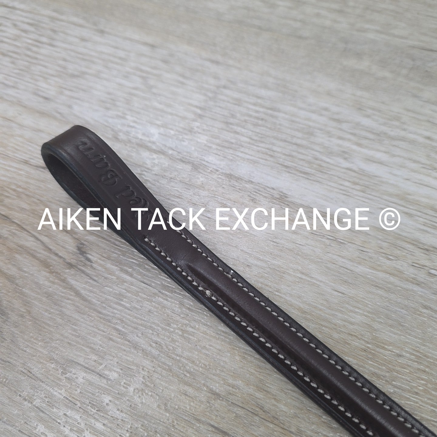 KL Select Red Barn Raised Fancy Stitch Standing Martingale, Size Cob