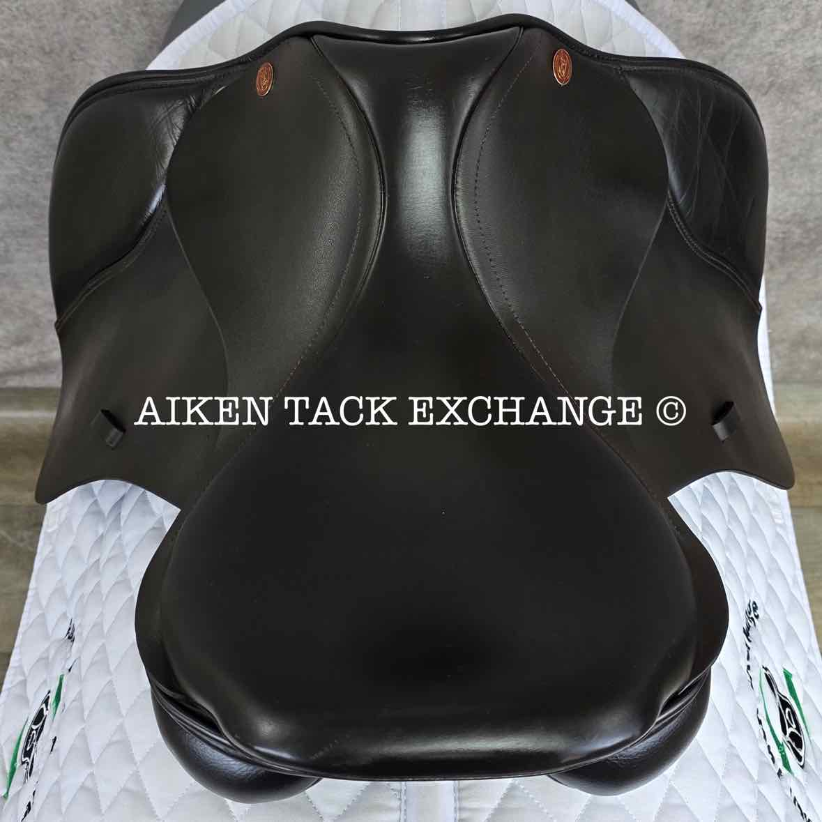 Kent & Masters Original Pony All Purpose Jump Saddle, 15.5" Seat, Adjustable Tree - Changeable Gullet, Wool Flocked Panels
