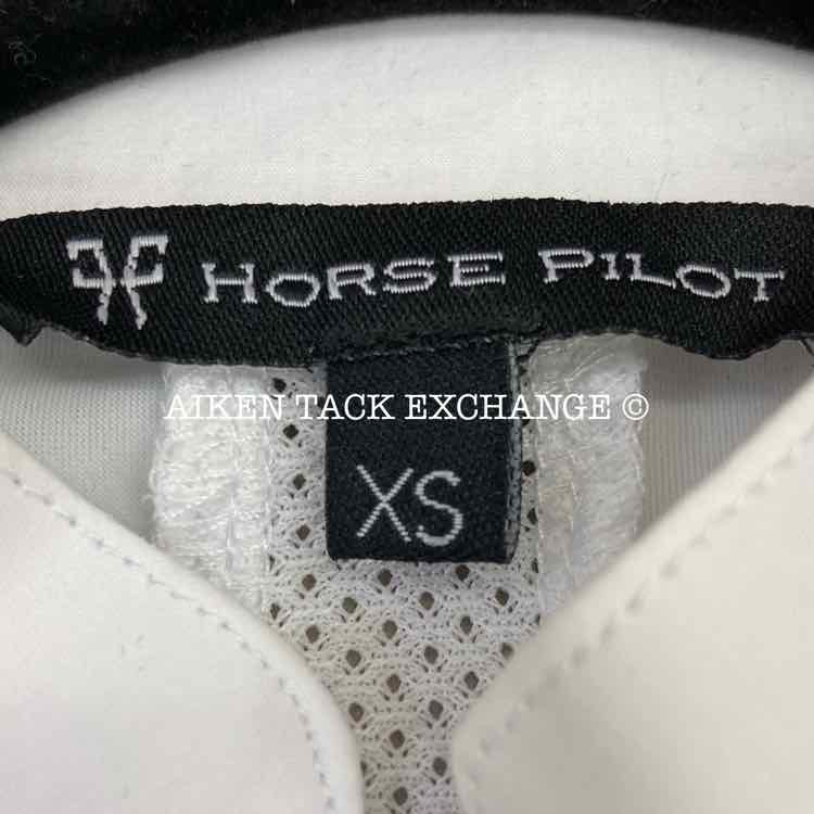 Horse Pilot Long Sleeve Show Shirt, Women's XS