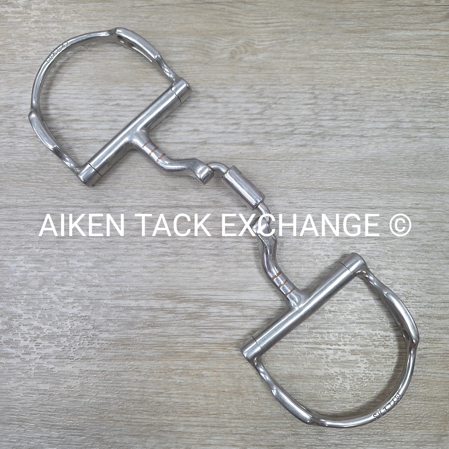 Myler Dee with Hooks and Correctional Port Barrel MB 41PB 5.5"