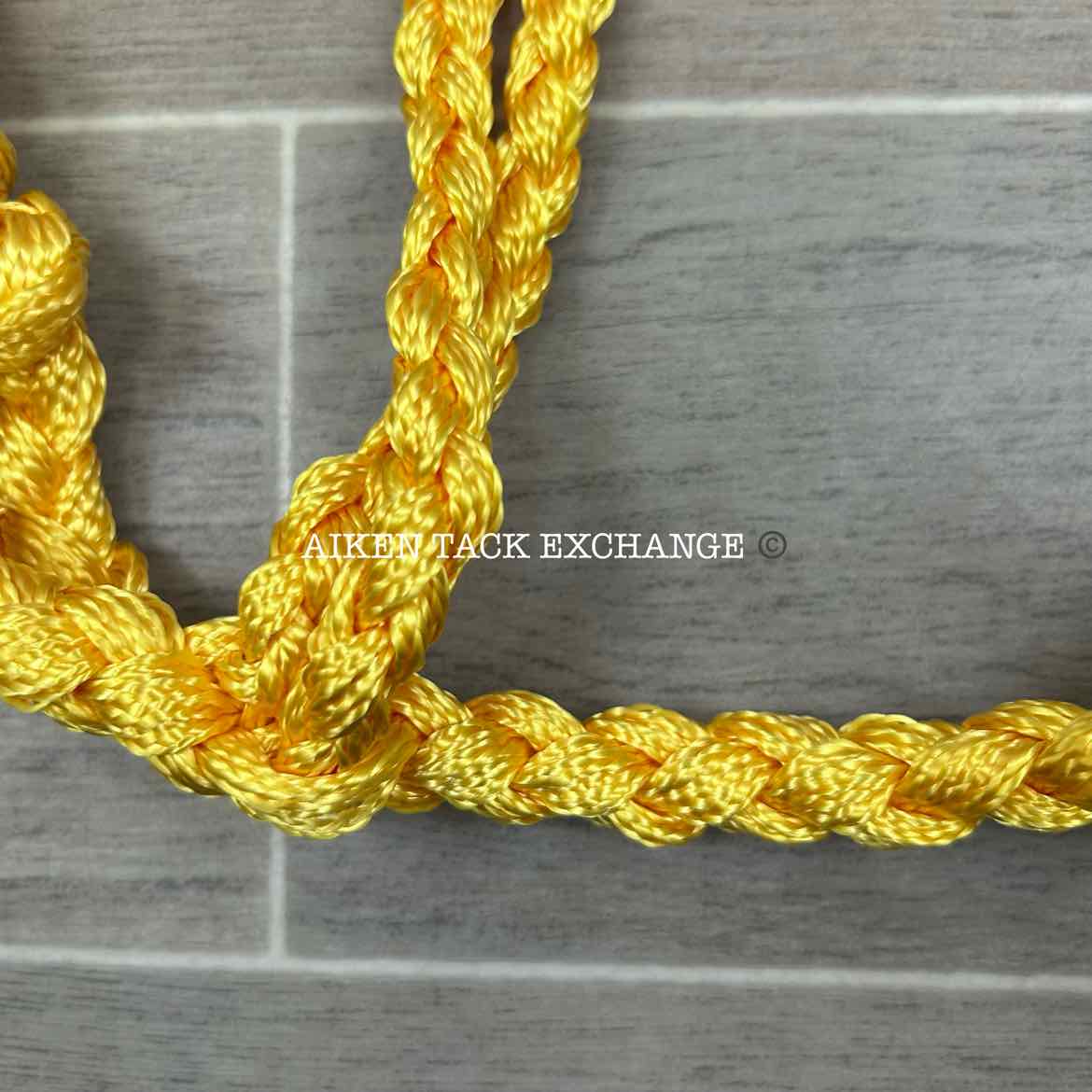 Braided Rope Halter with Lead