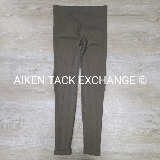 Goode Rider Compression Full Seat Riding Tights, Women's Large