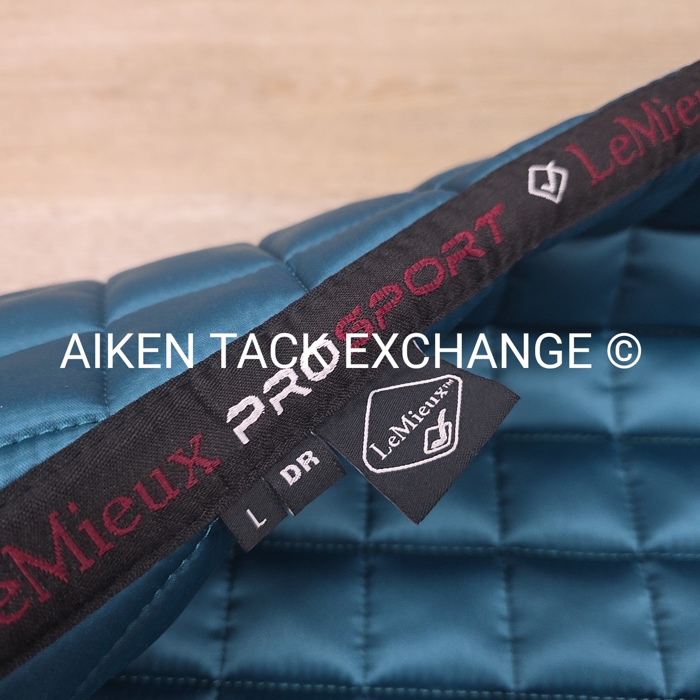LeMieux Loire Pro Sport Satin Square Dressage Saddle Pad, Size Large
