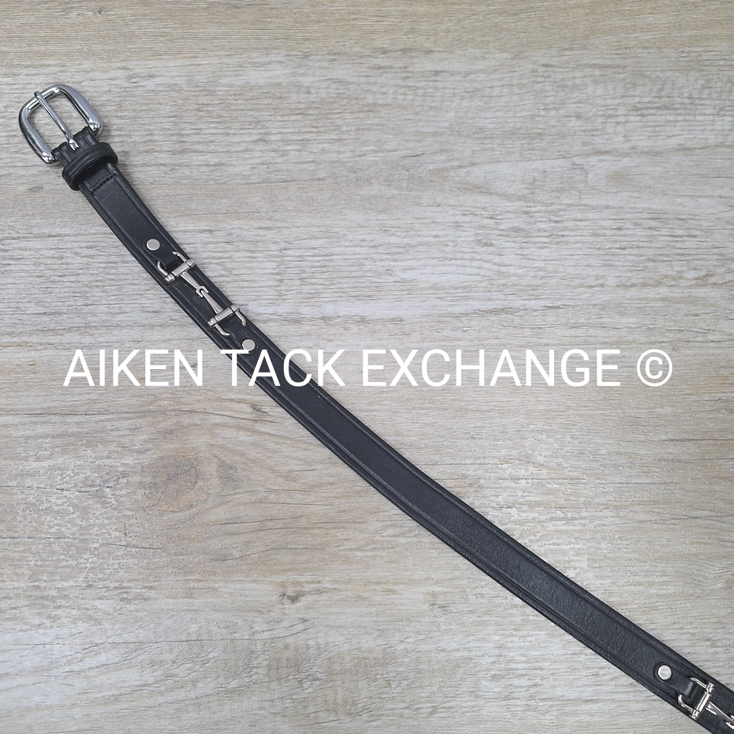 Tory Leather Snaffle Bit Belt, Size 24