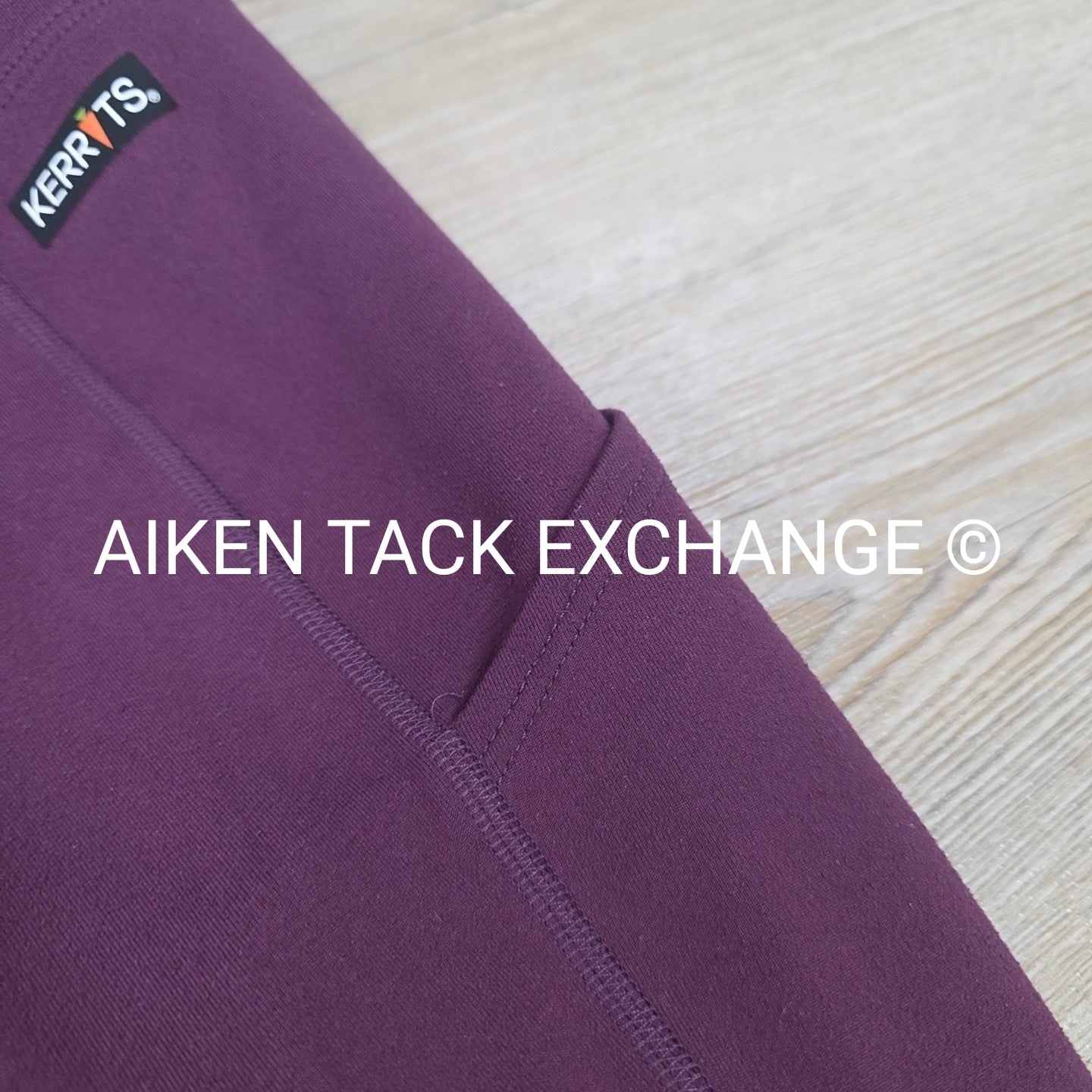 Kerrits Silicone Grip Knee Patch Tights, Size Small