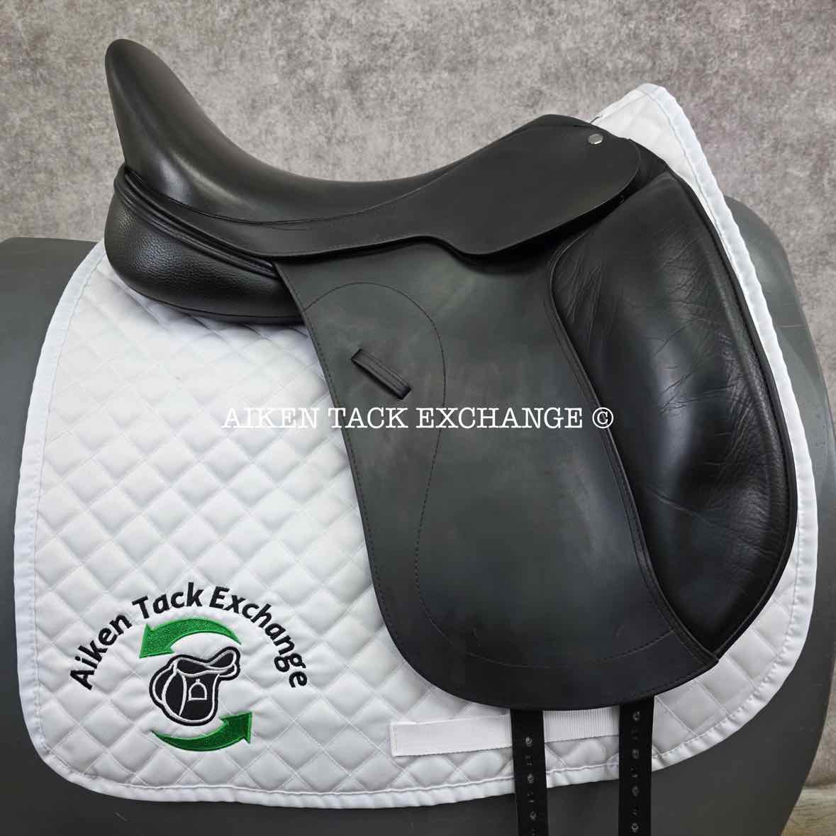 Patrick Profile Dressage Saddle, 17.5" Seat, Adjustable Tree - Changeable Gullet, Wool Flocked Panels