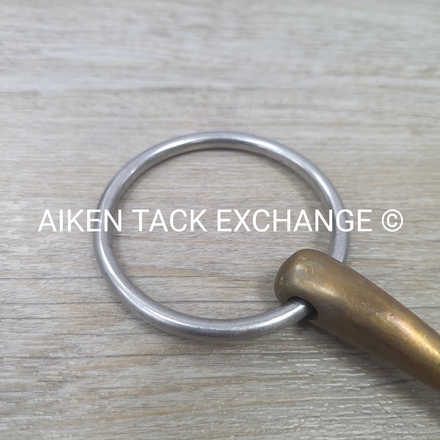 Herm Sprenger Aurigan Single Joint Loose Ring Bit 5.25"