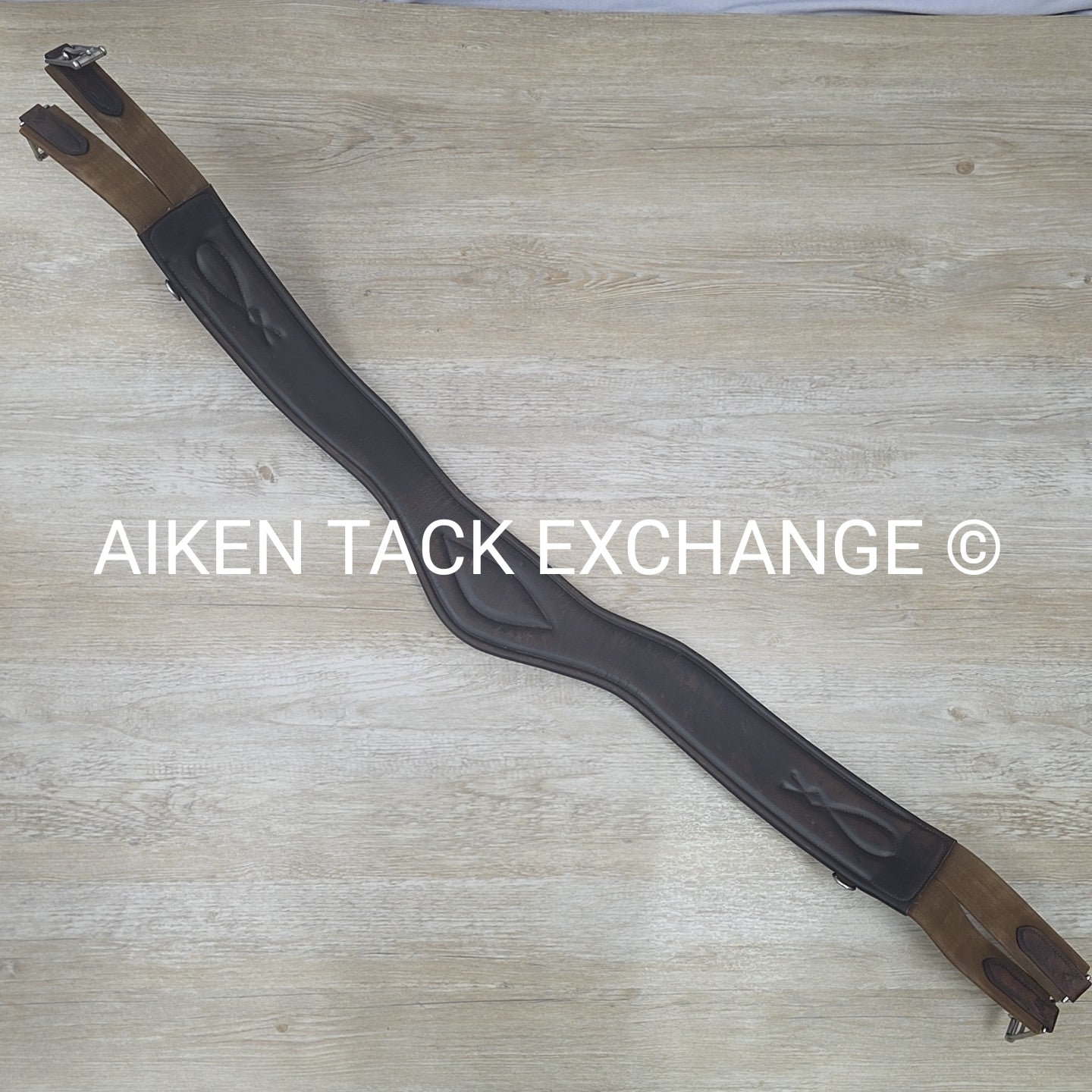 Total Saddle Fit Anatomic Shoulder Relief Girth, Brown, 54"