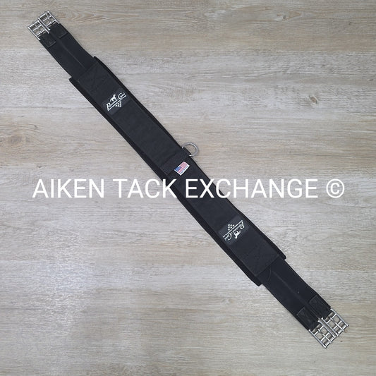 Professional's Choice SMx Girth with Double End Elastic, Black, 44"