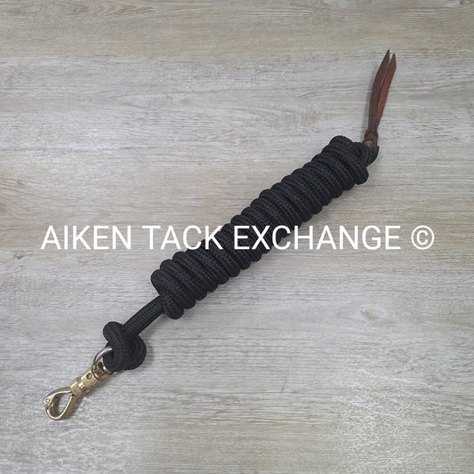Training Lead Rope with Leather Popper