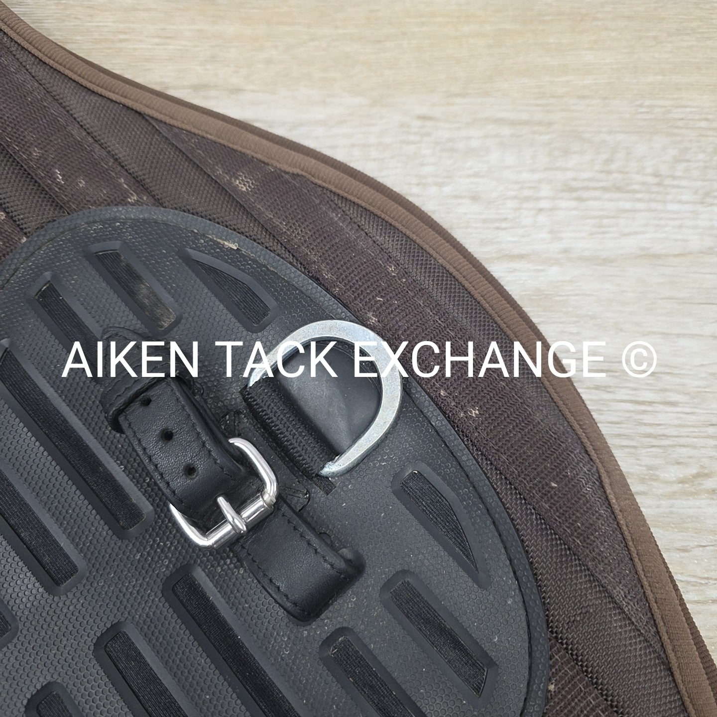 Majyk Equipe 'Tucksafe' Belly Guard Stud Guard Girth, Brown, 56"