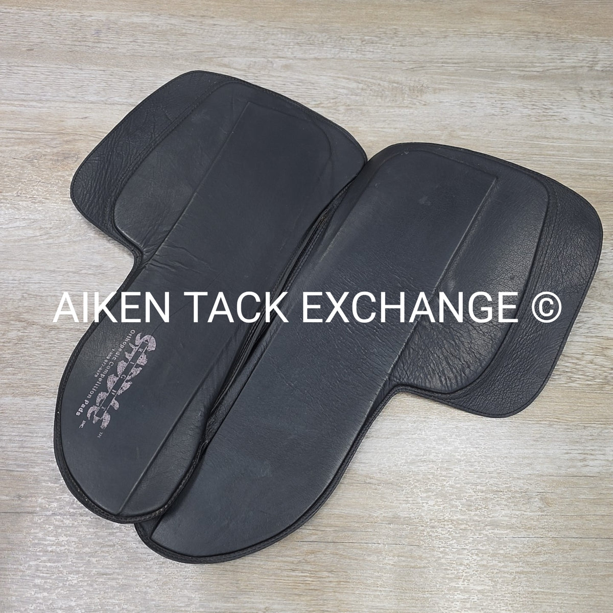 Saddle Right Orthopedic Leather Half Pad, 21" (17"-17.5")
