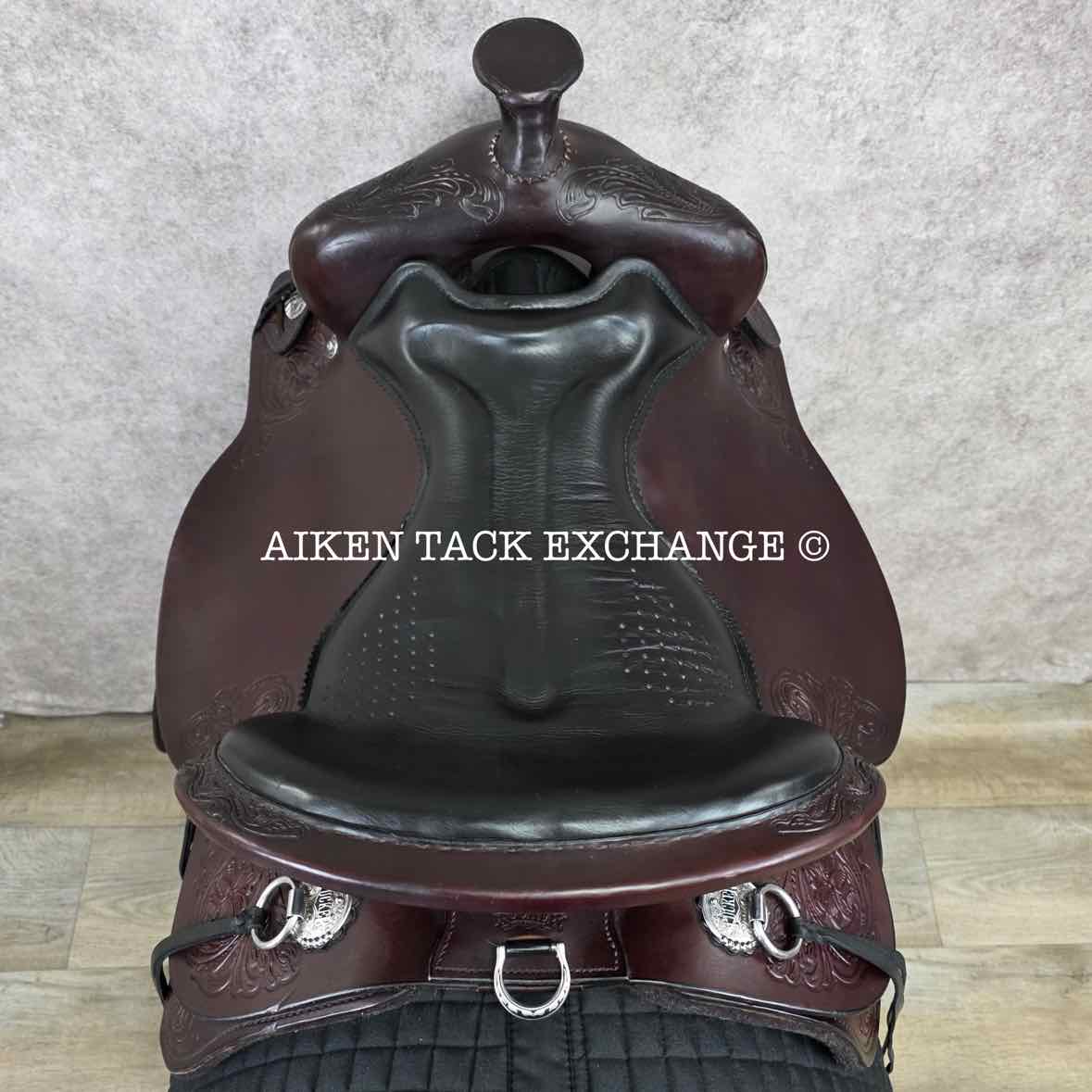 2021 Tucker 295 Horizon Wanderer Trail Western Saddle, 18.5" Seat, Extra Wide Tree