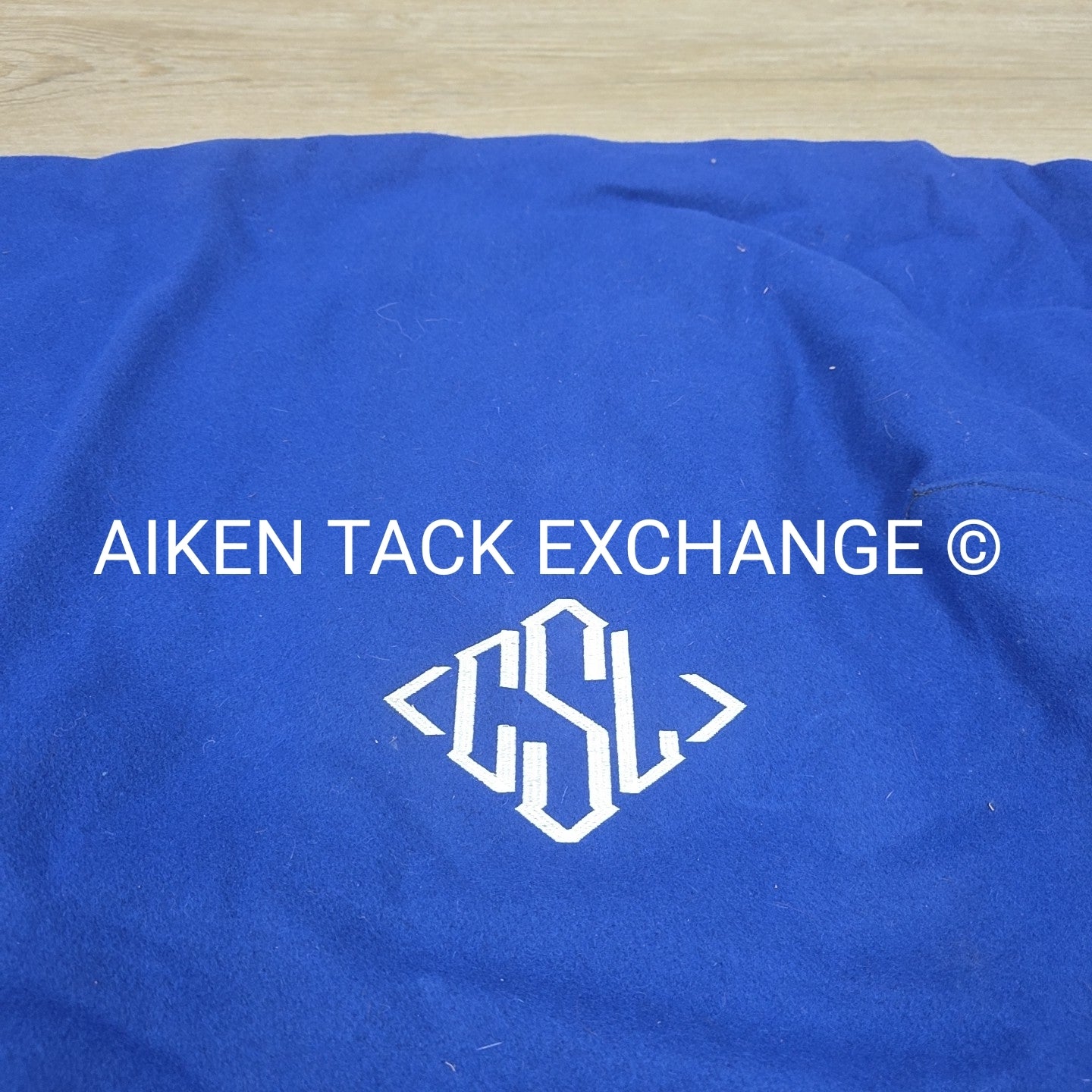 Curvon Wool Quarter Sheet (has monogram)