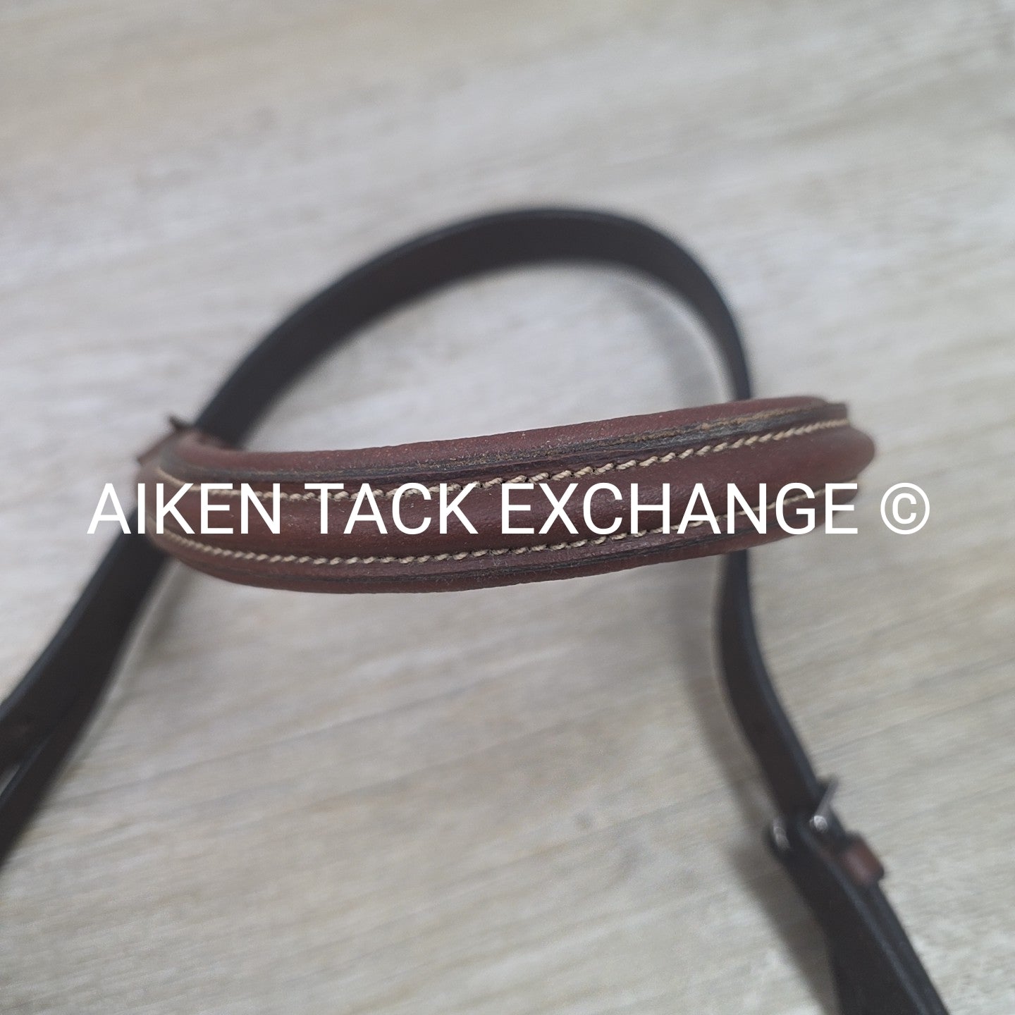 Plain Bridle, No Noseband, No Reins, Brown, Size Full