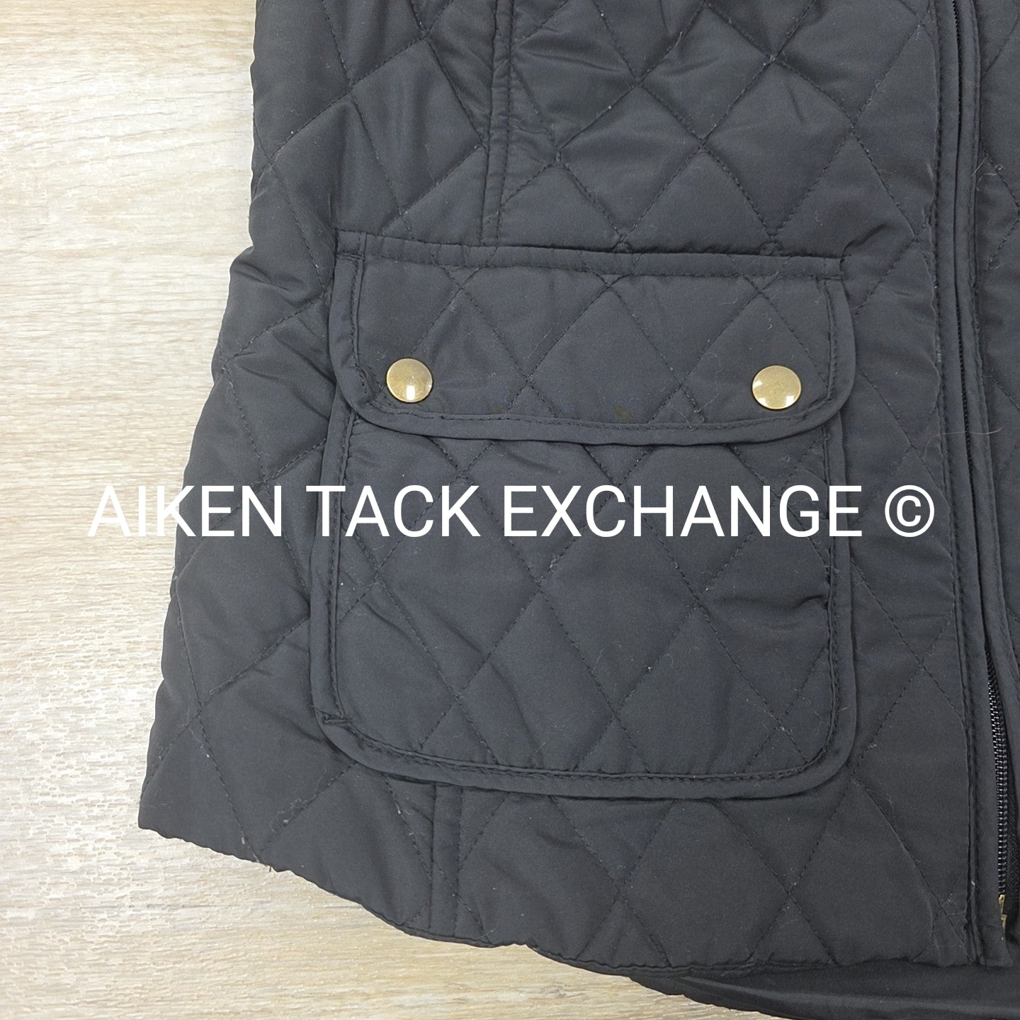Craft & Borrow Quilted Vest, Size Medium