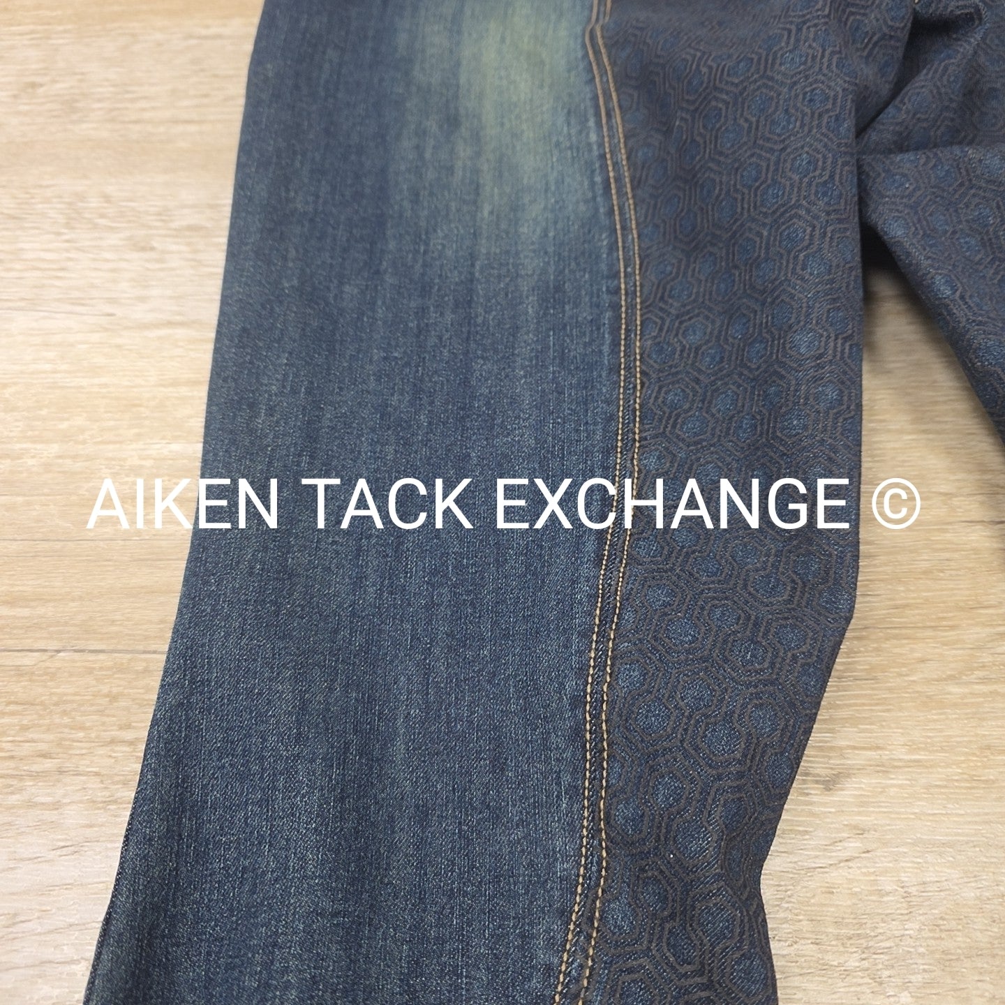 Ariat Halo Silicone Grip Full Seat Denim Breeches, Women's 28R