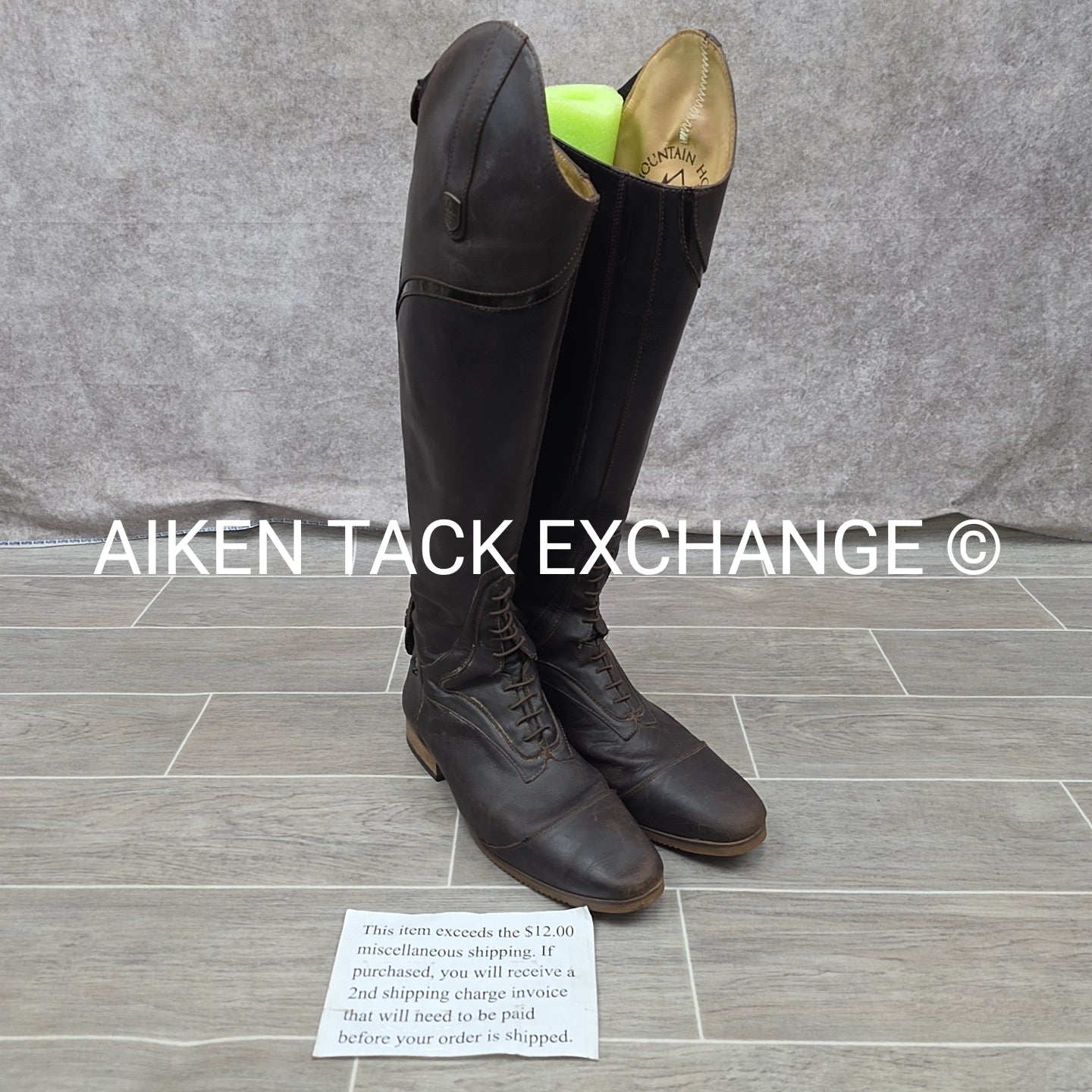 Mountain Horse Harmony Collection Sovereign Field Boots, Size 11 Regular Tall