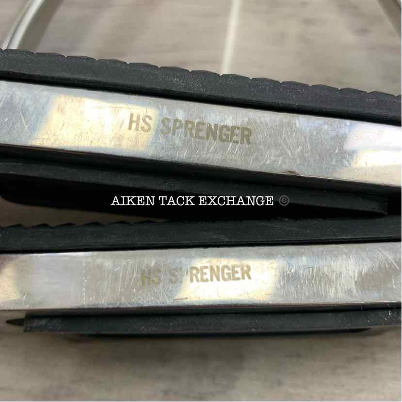 Herm Sprenger Offset Eye Stirrup Irons 4.75"
