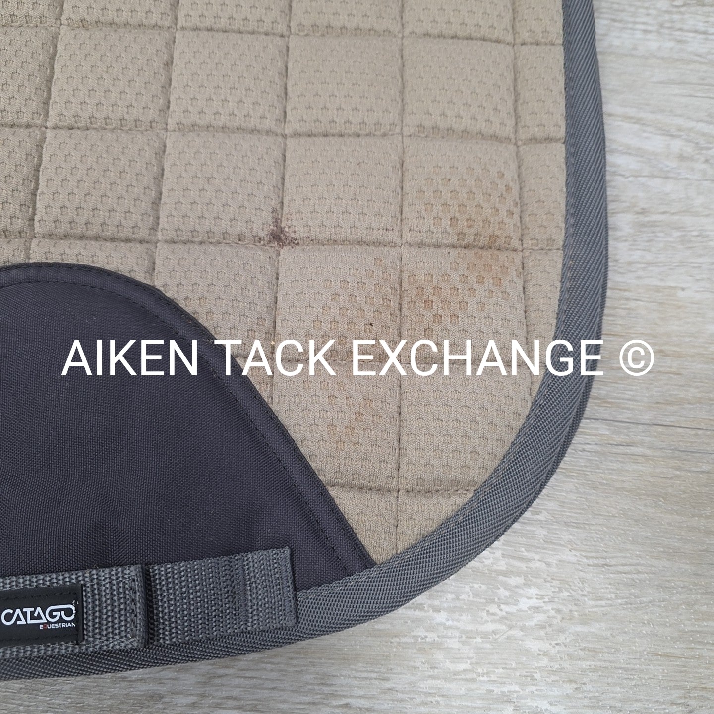 Catago FIR-Tech Dressage Saddle Pad, 17", Walnut Brown