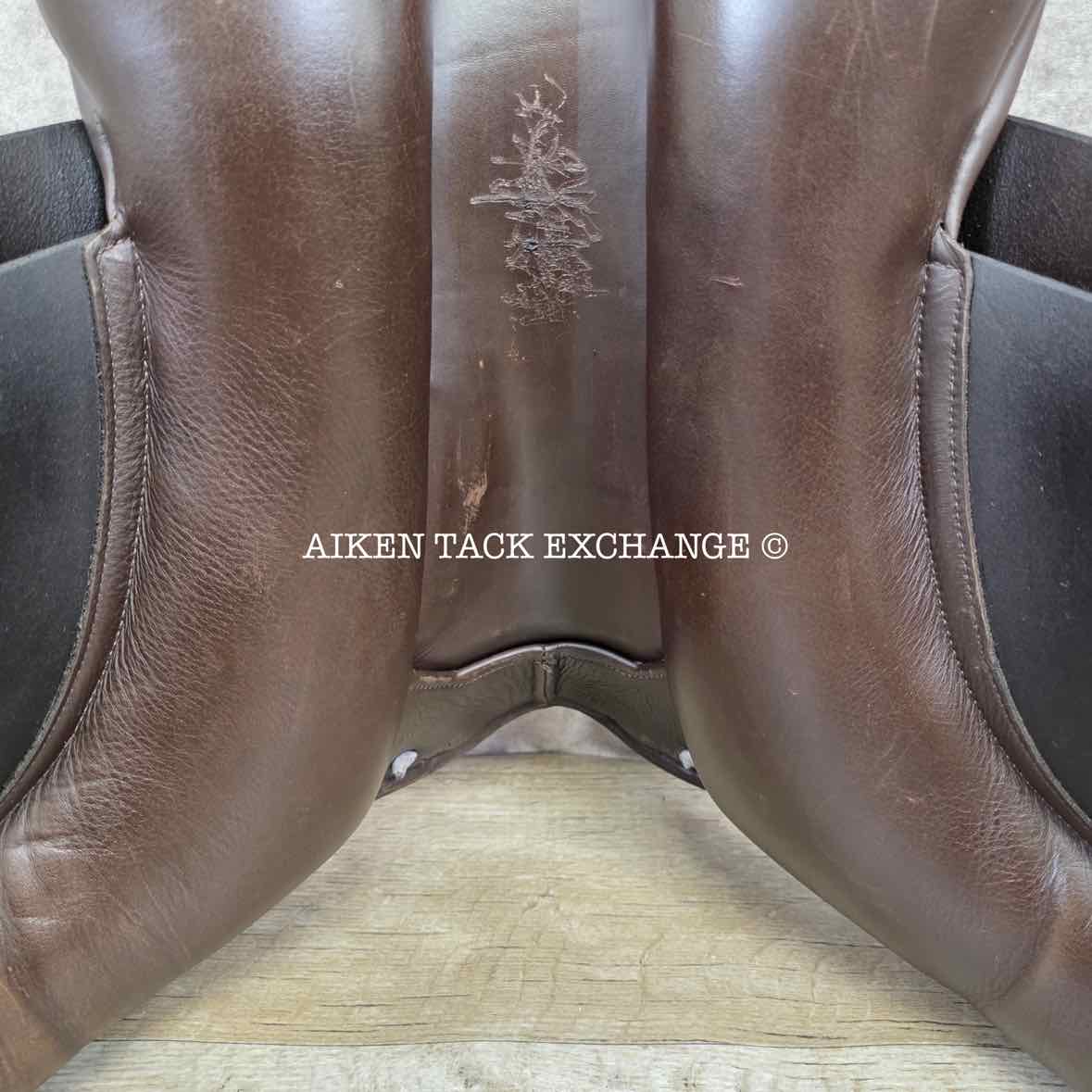 Balance by Frank Baines GPD All Purpose Saddle, 17.5" Seat, XX-Wide Hoop Tree, Wool Flocked Panels