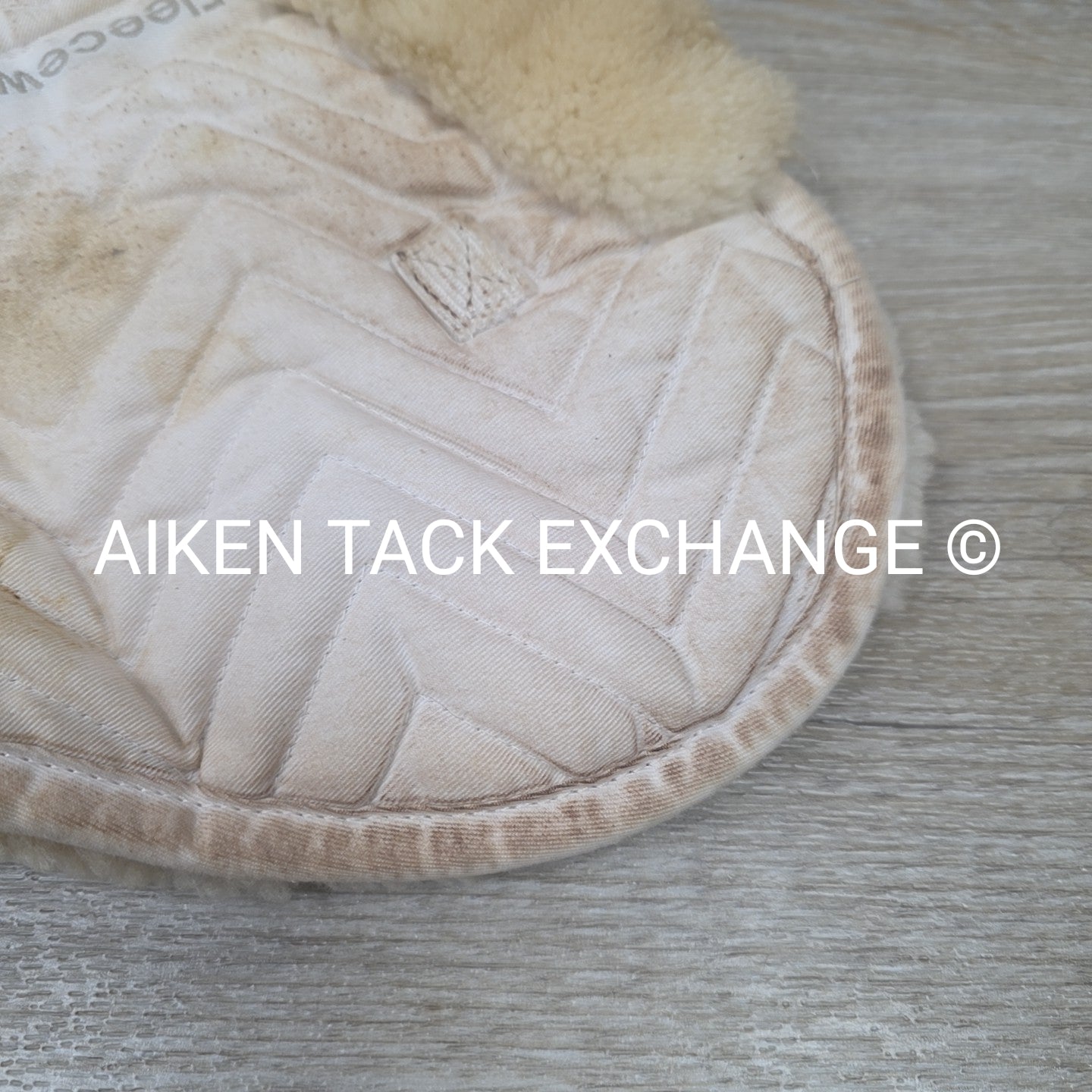 Fleeceworks Sheepskin Classic All Purpose Half Pad with Rolled Edges, Size Pony