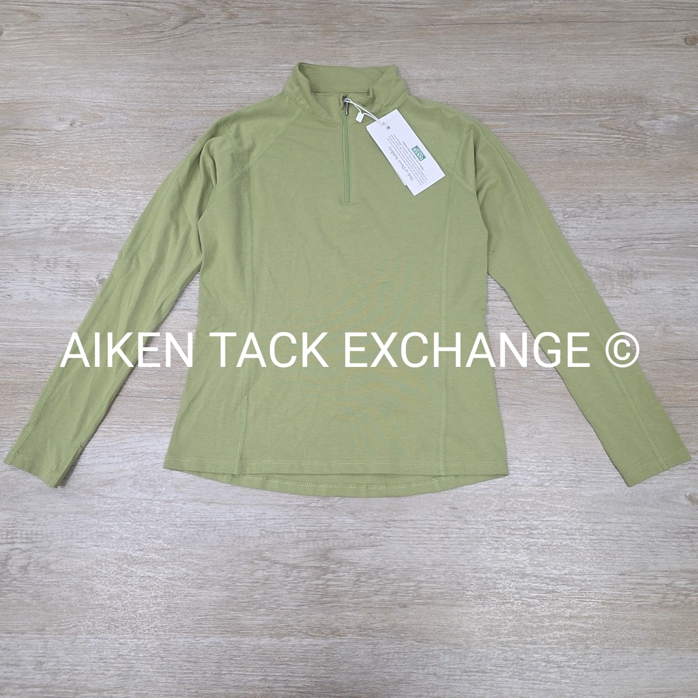 Dover Saddlery Wilton Long Sleeve Top, Size Large