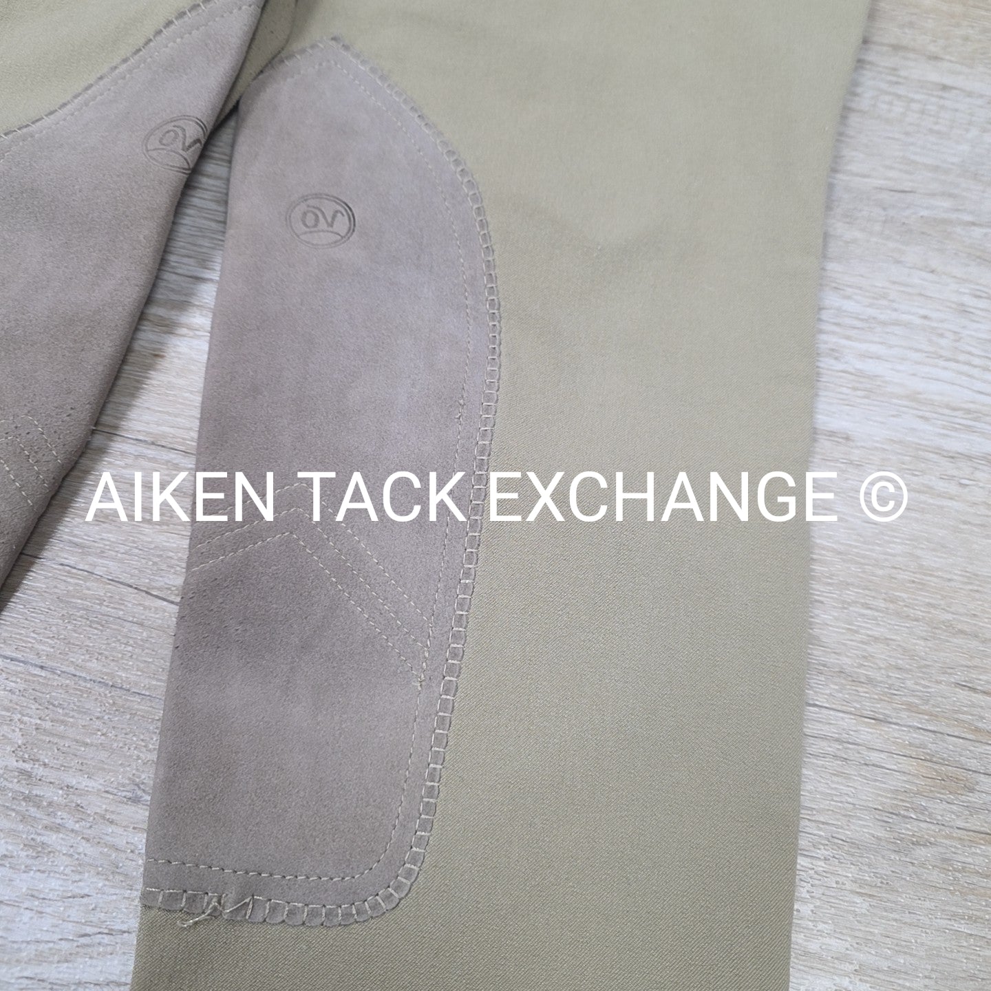 Ovation Knee Patch Side Zip Breeches, Size 30 L