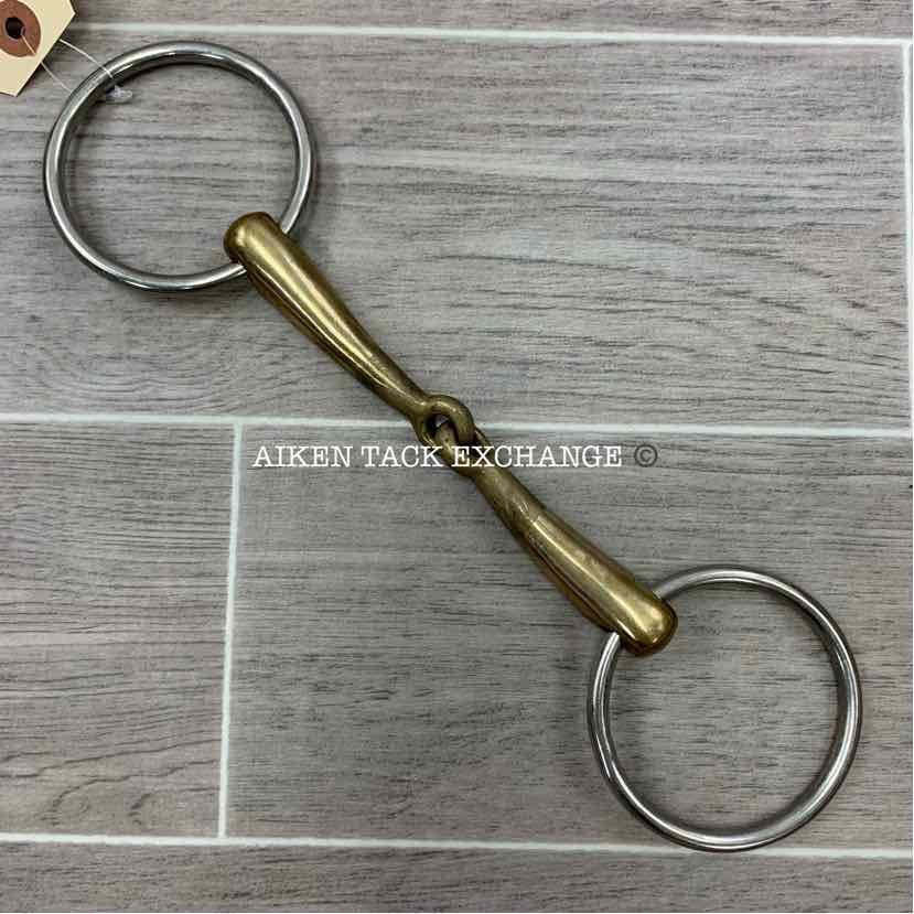 Herm Sprenger Aurigan Single Joint Loose Ring Bit 5.75"