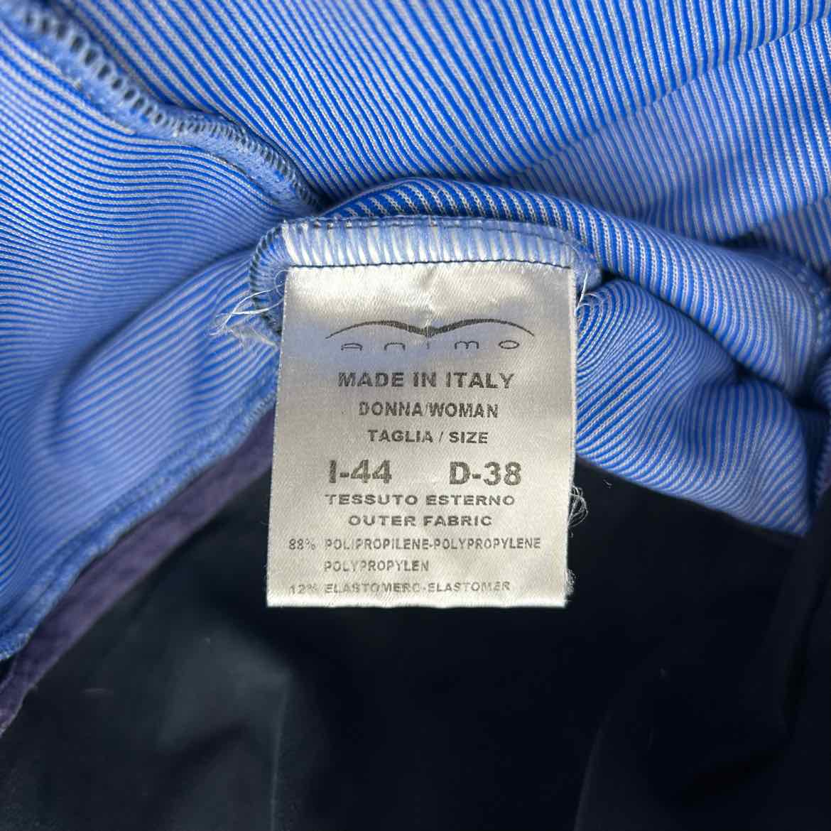 Animo Show Coat, Size I 44 US 8