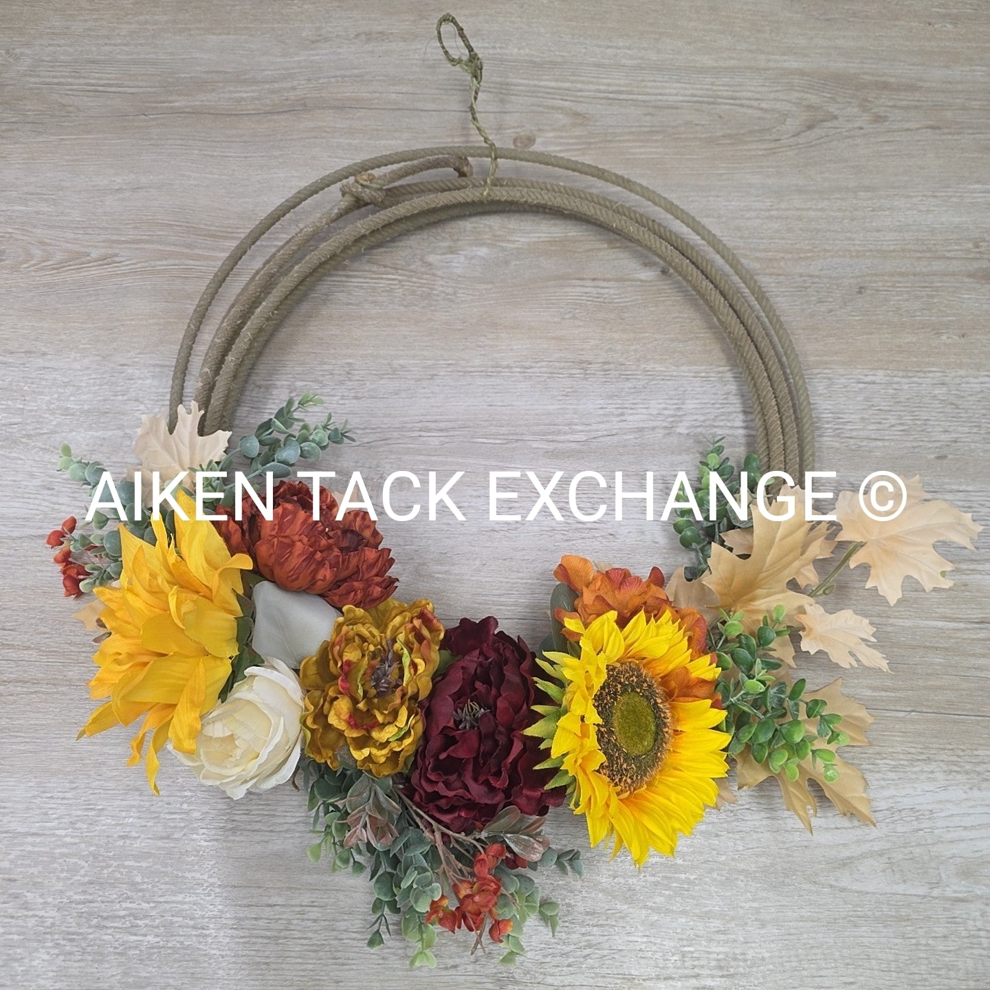 Lariat & Flower Wreath
