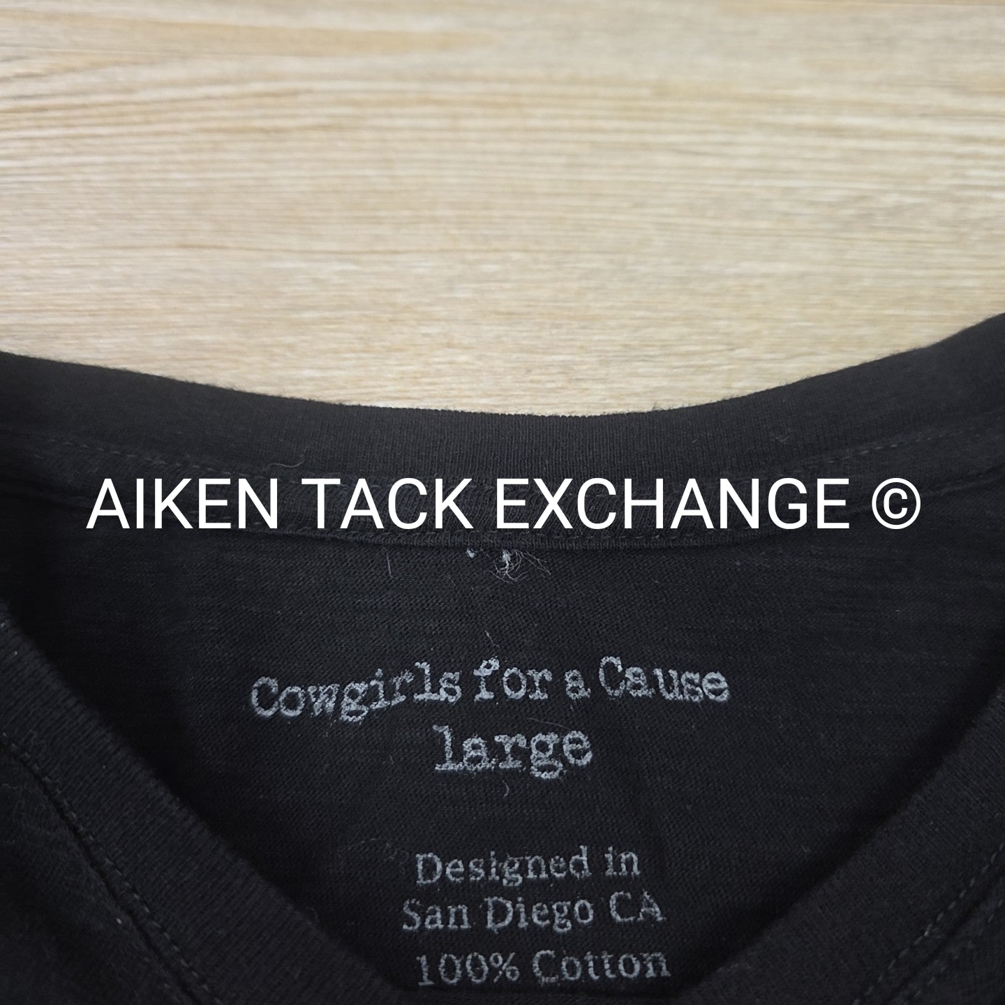 Cowgirls for a Cause Dressage Long Sleeve Top, Size Large