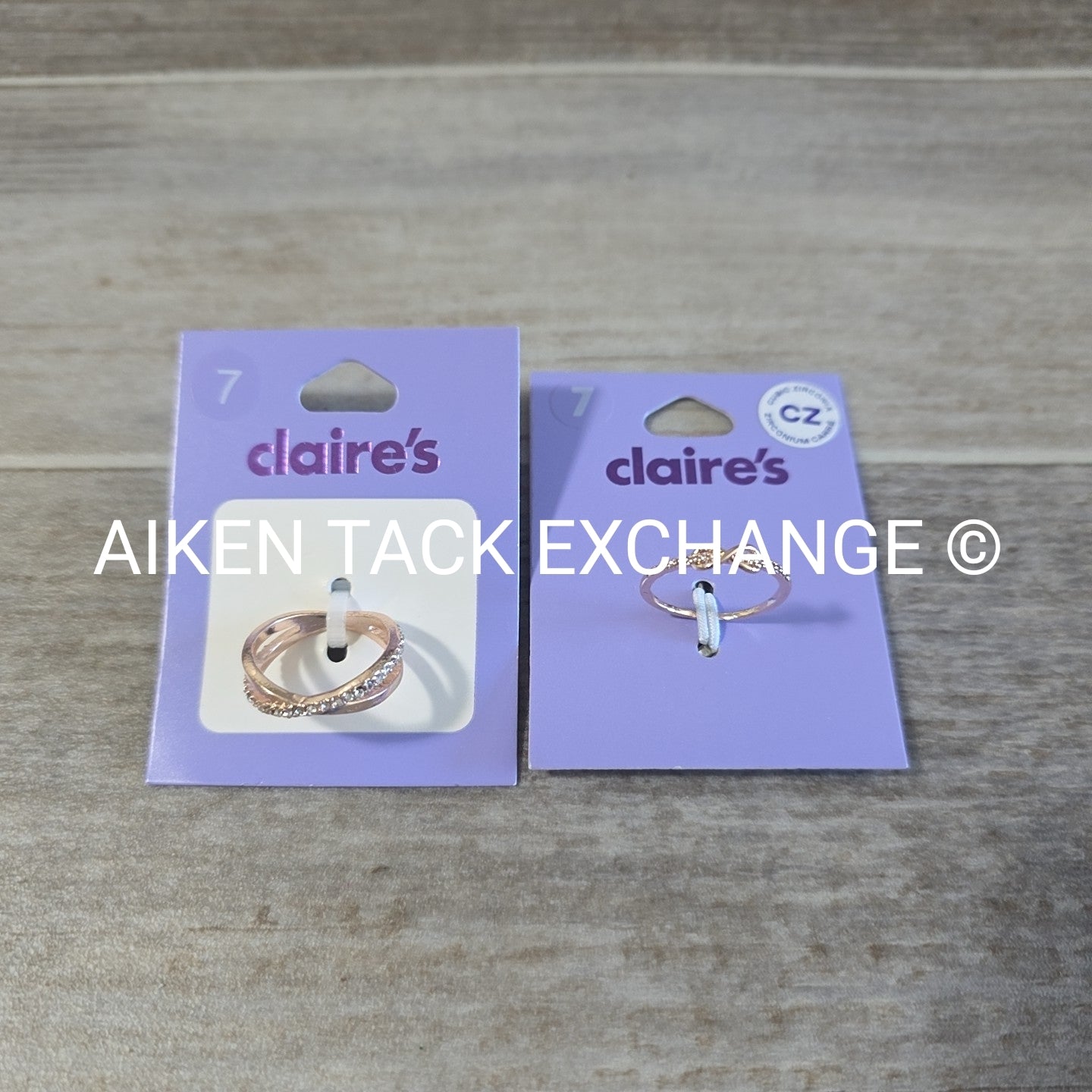 Claire's Rings (2) - Size 7