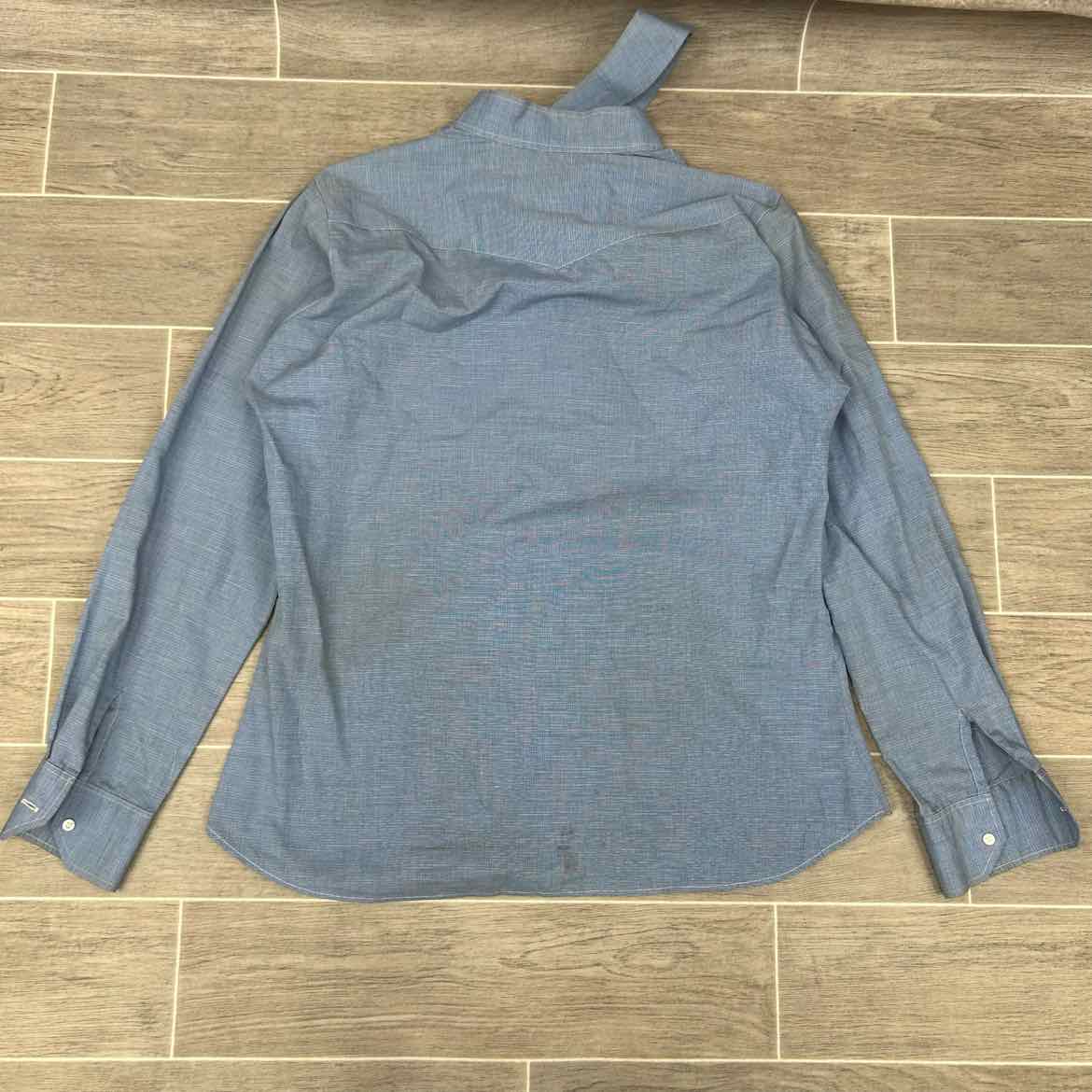Reveille Long Sleeve Show Shirt, Size 18
