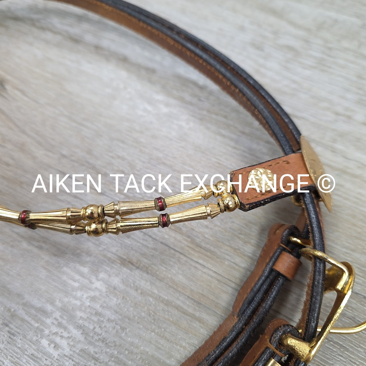 Western Show Bridle with Matching Split Reins