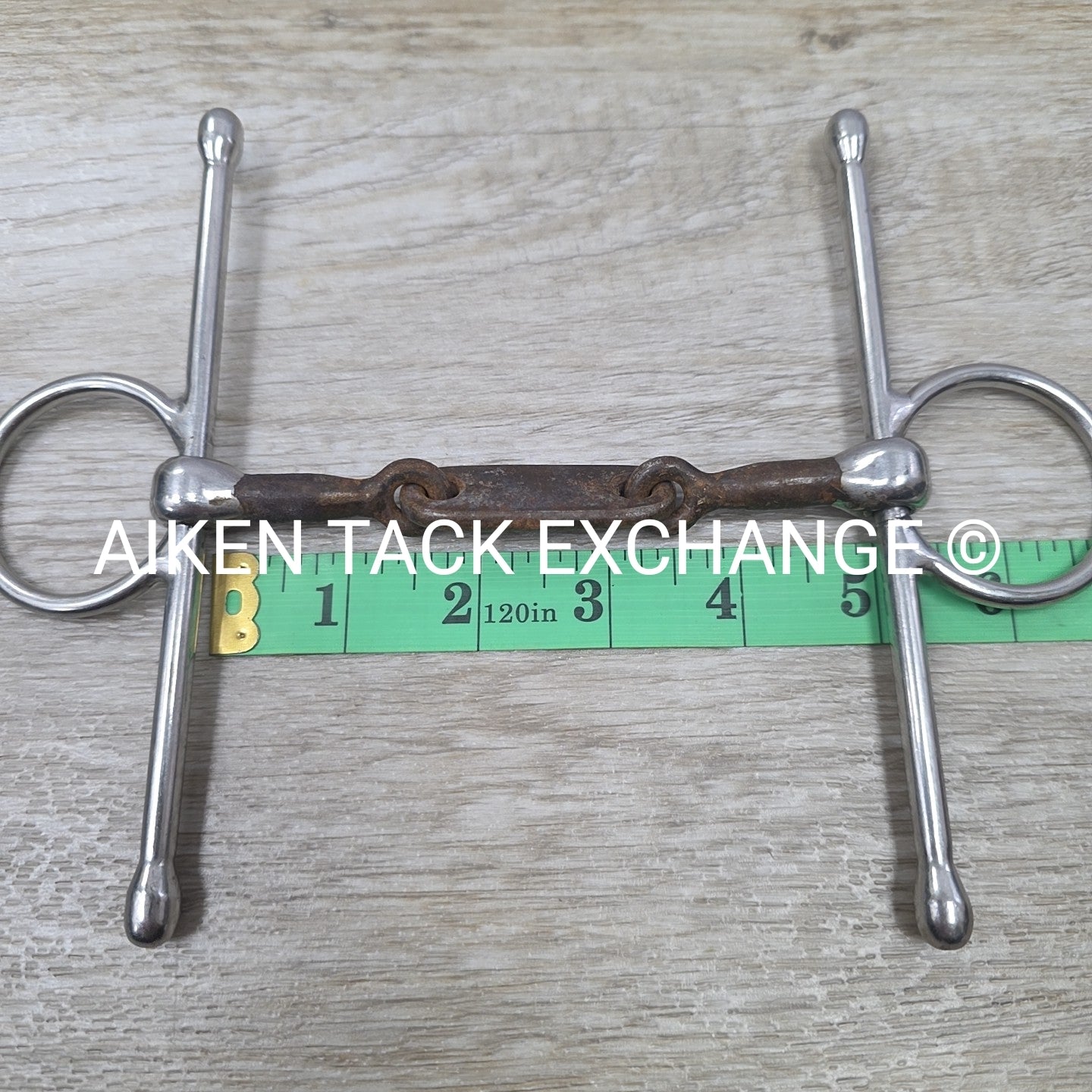 Maheu Sweet Iron French Link Full Cheek Bit 4.5"