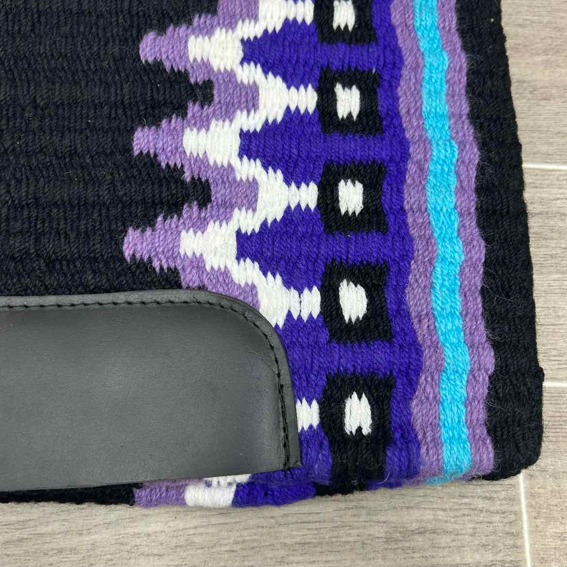 Kathy Williams Woven Western Show Pad, 100% Wool, Size 34" x 40"