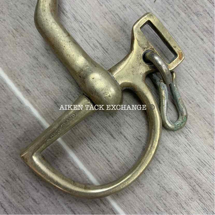 Never Rust Mullen Mouth Kimberwick Bit 5" (No Curb Chain)