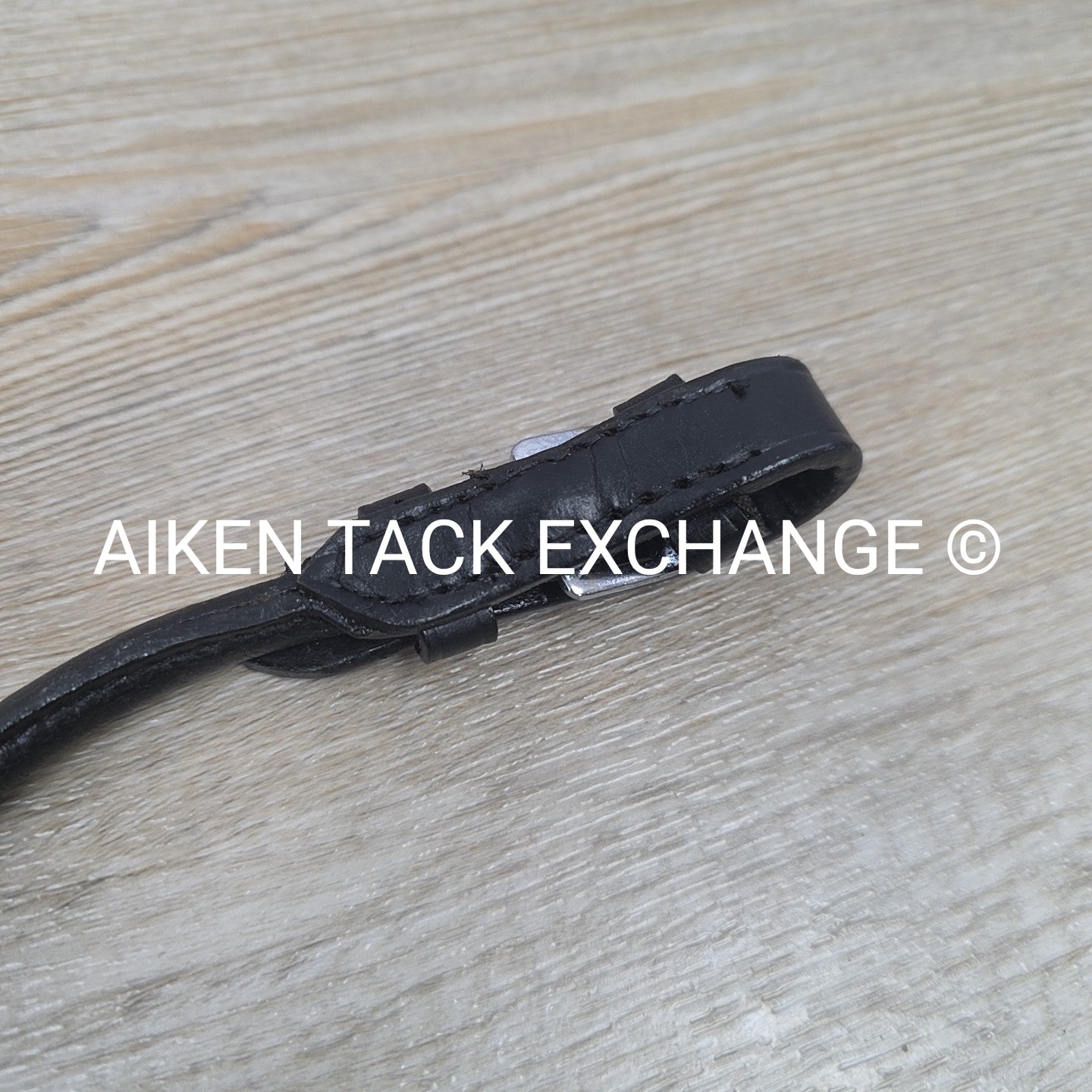 Rolled Leather Saddle Grab Strap