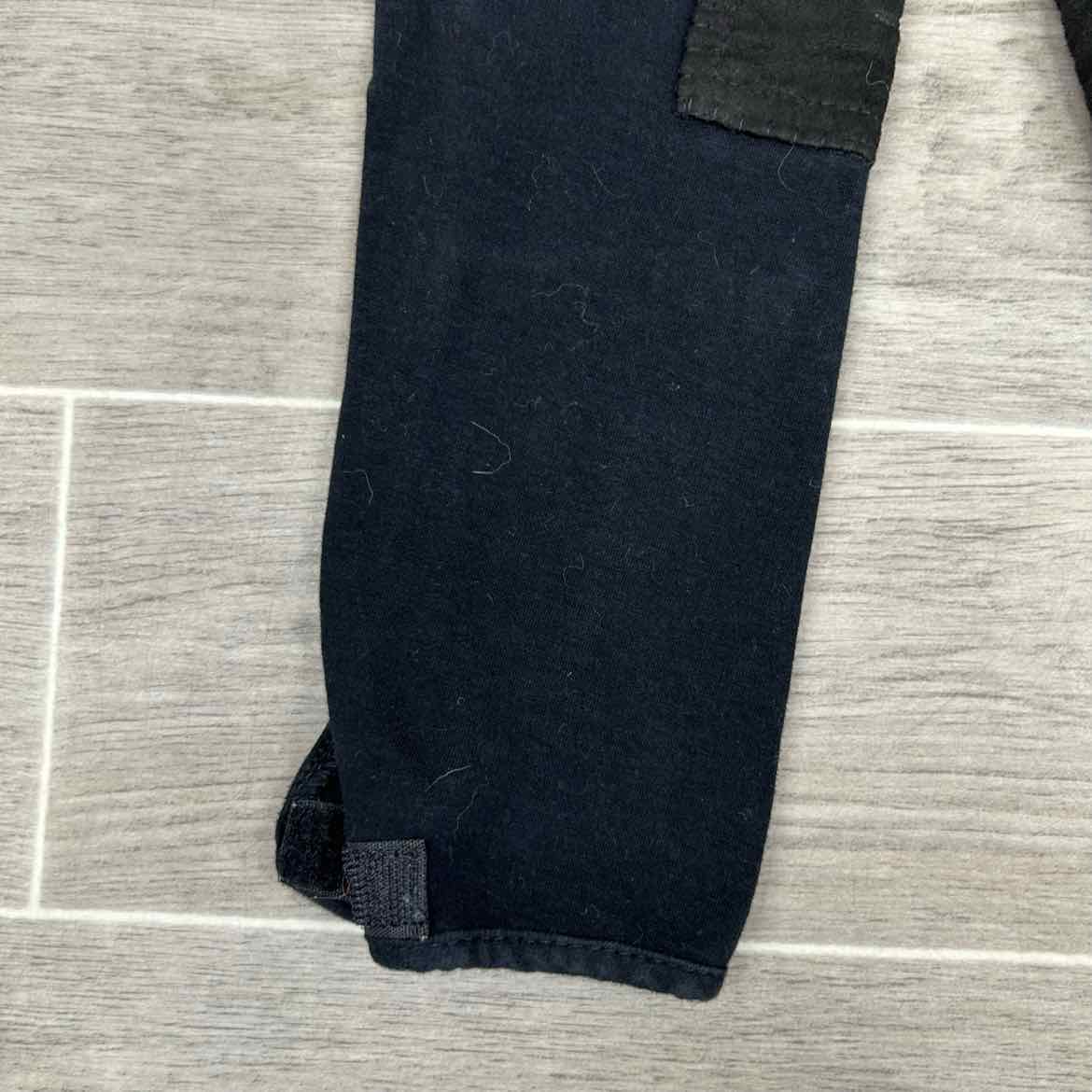 TuffRider Starter Low Rise Pull On Knee Patch Tights, Size 14