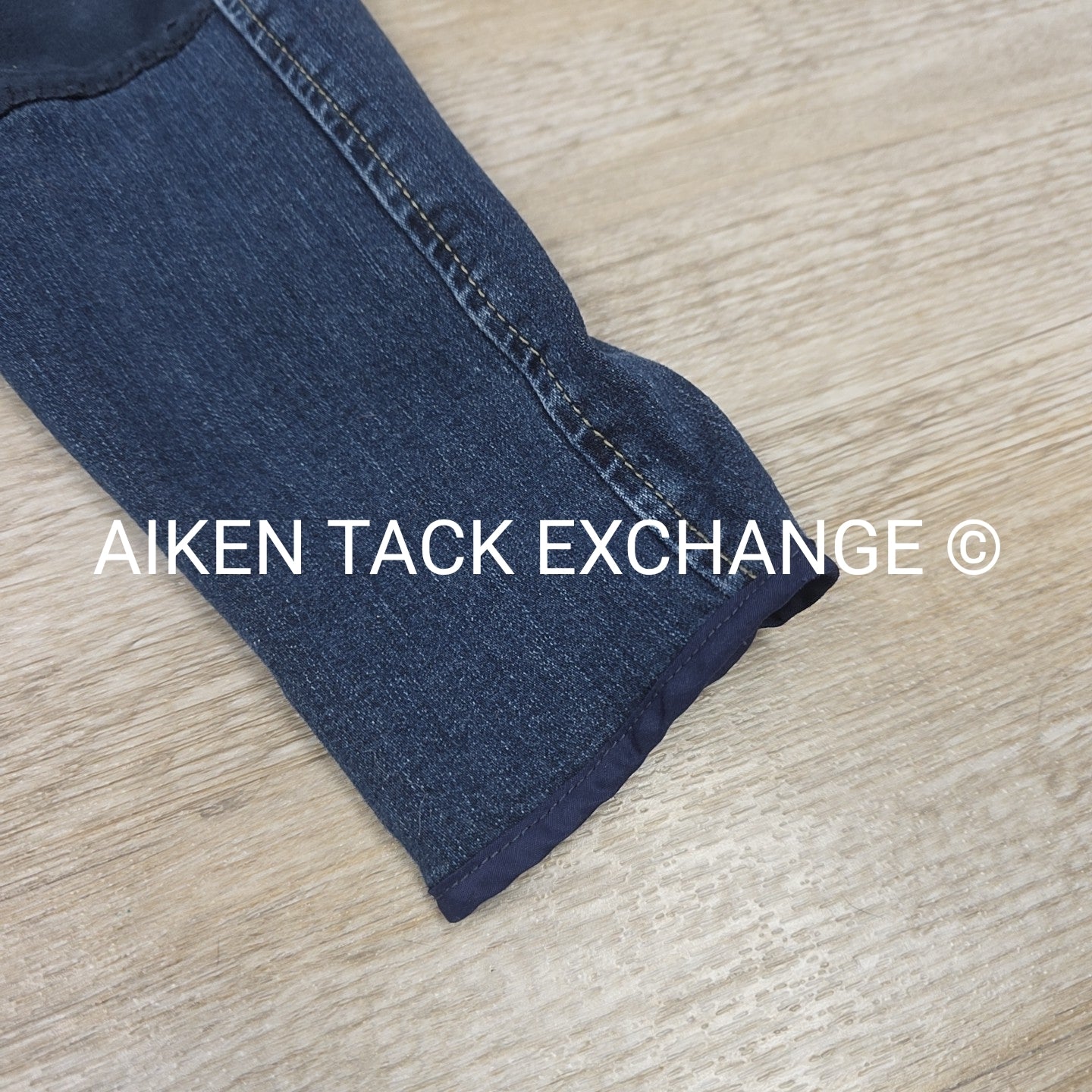 Goode Rider Denim Full Seat Breeches, Size 28