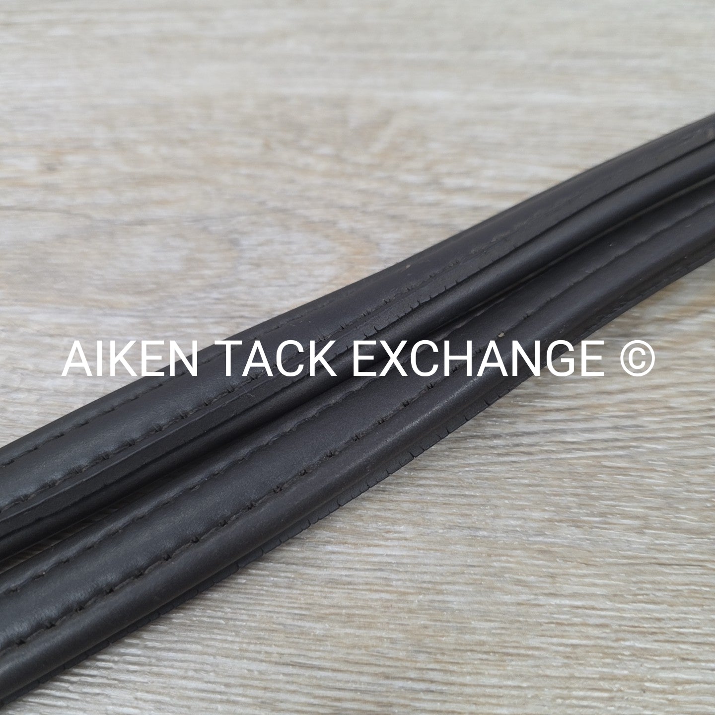 ThinLine No Slip Reins, Black, 60"