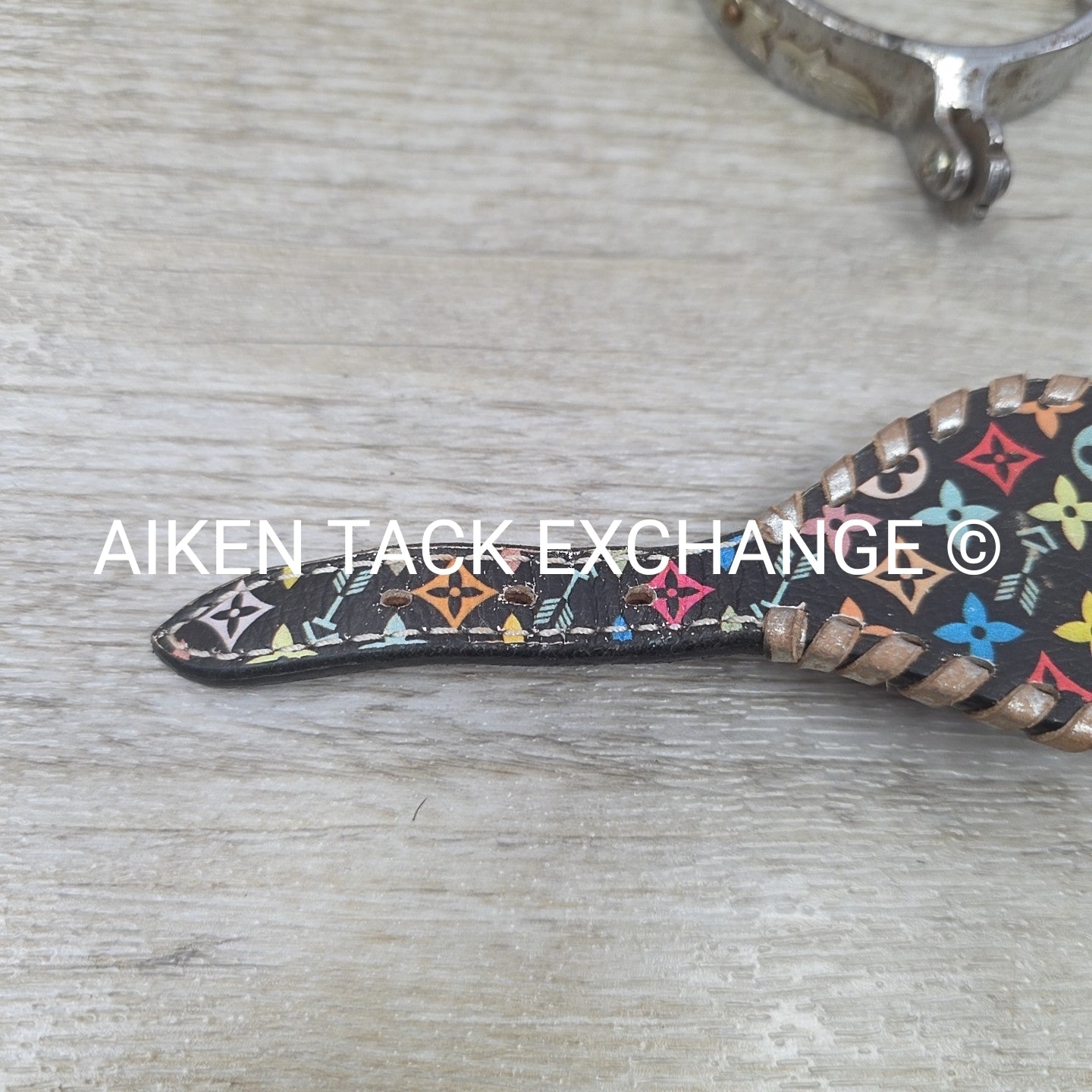 Western Rowel Spurs with Spur Straps