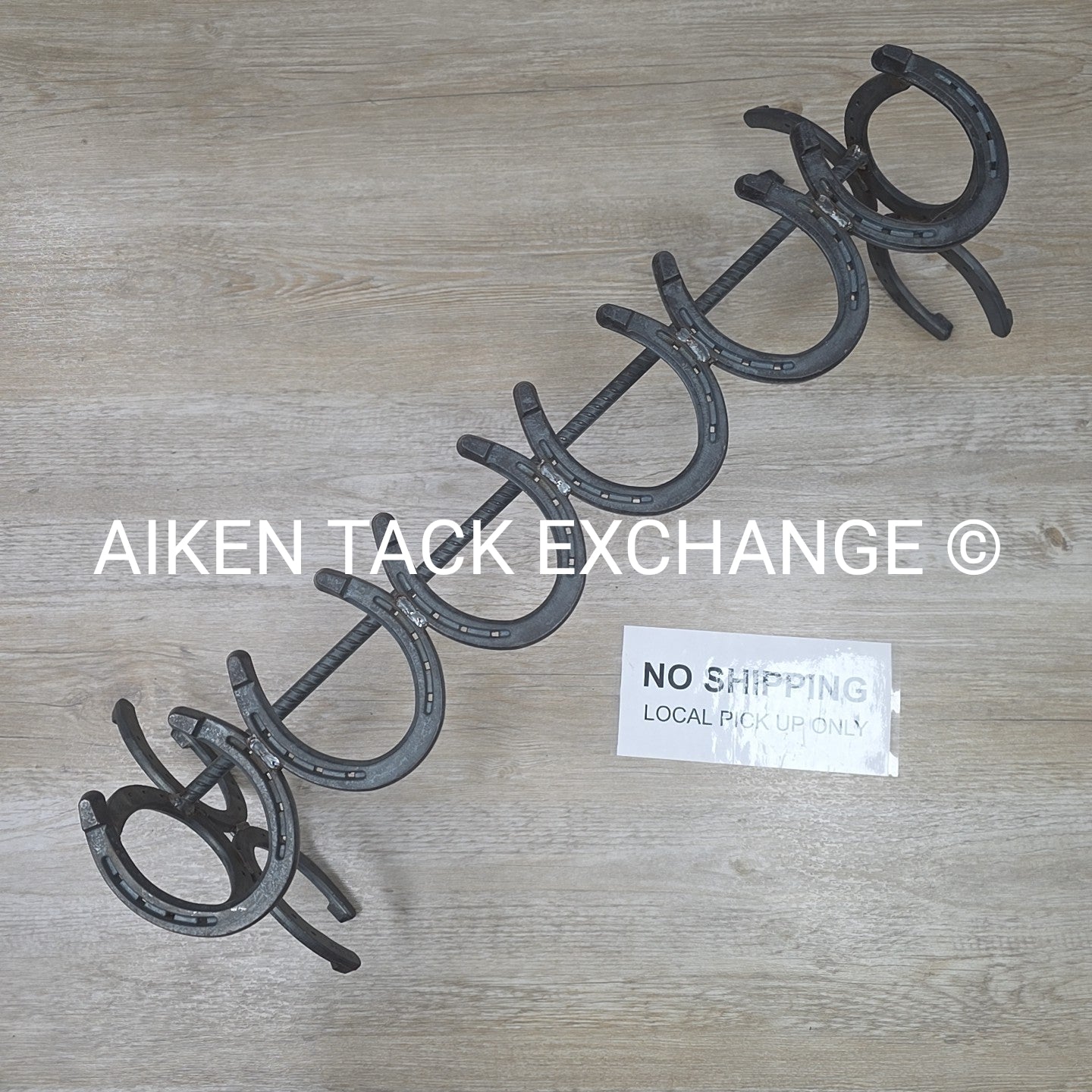 Horseshoe Boot Rack