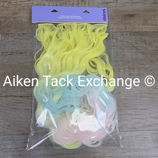 Claire's Faux Hair Extensions, 4 Pieces