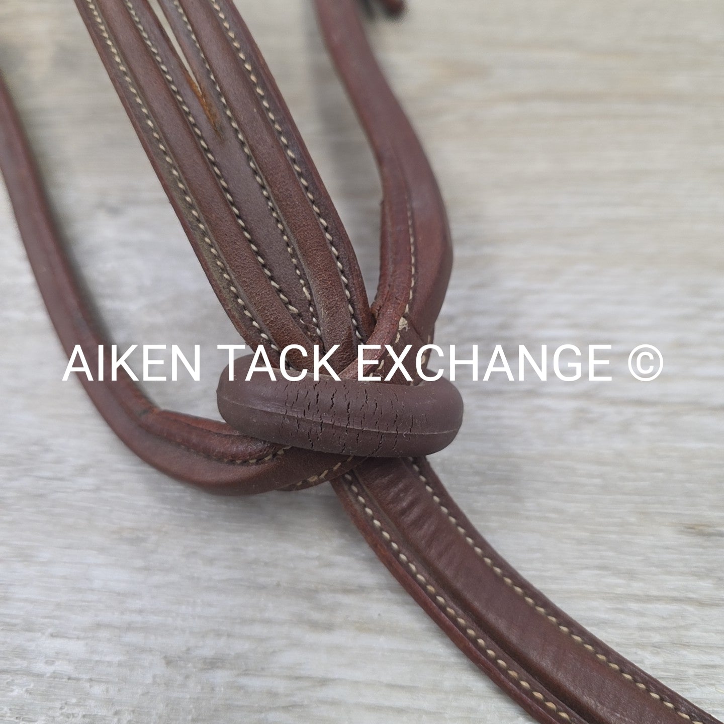 Beval Plain Square Raised Running Martingale, Brown, Size Full