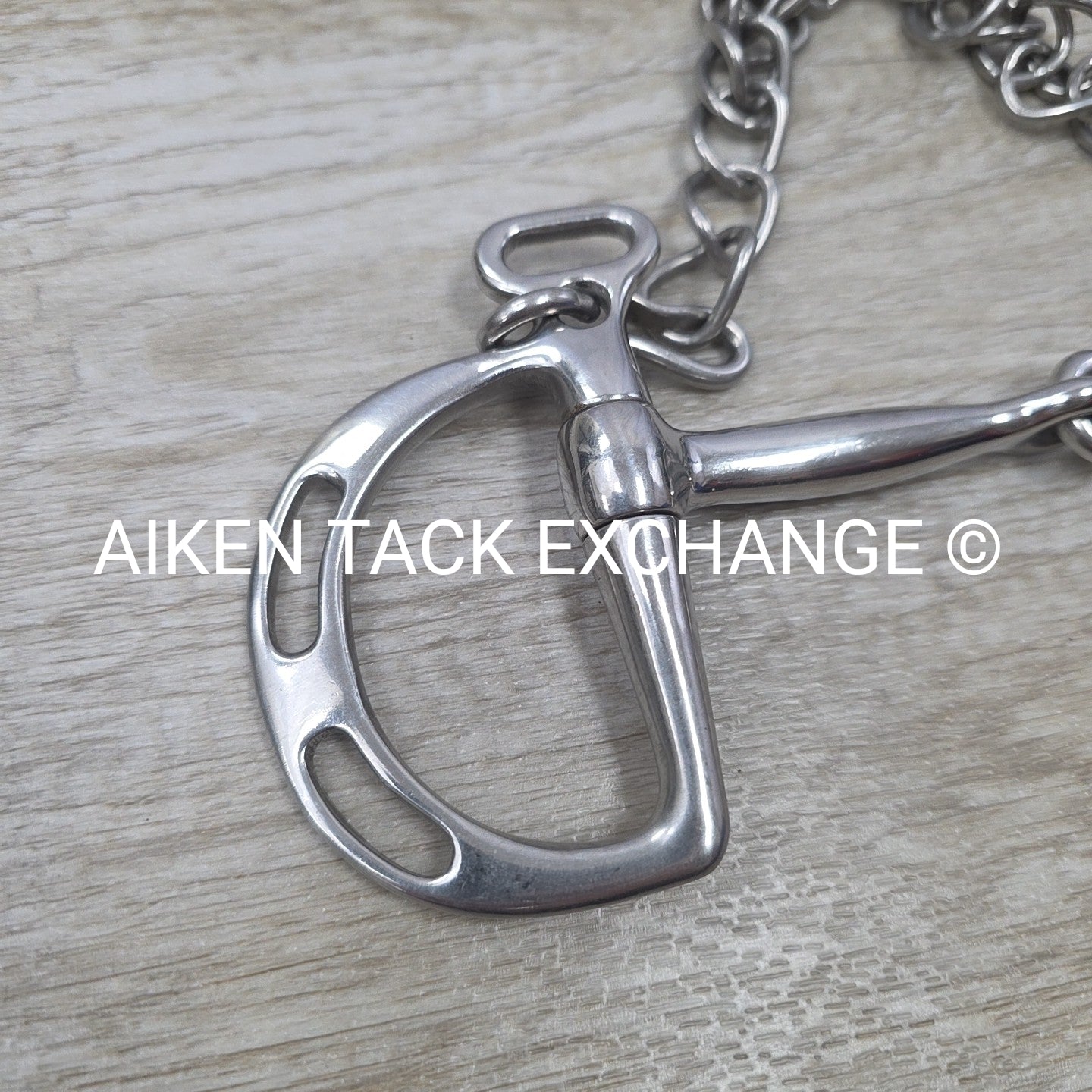 State Line Tack Single Joint Uxeter Kimberwick Bit 5"