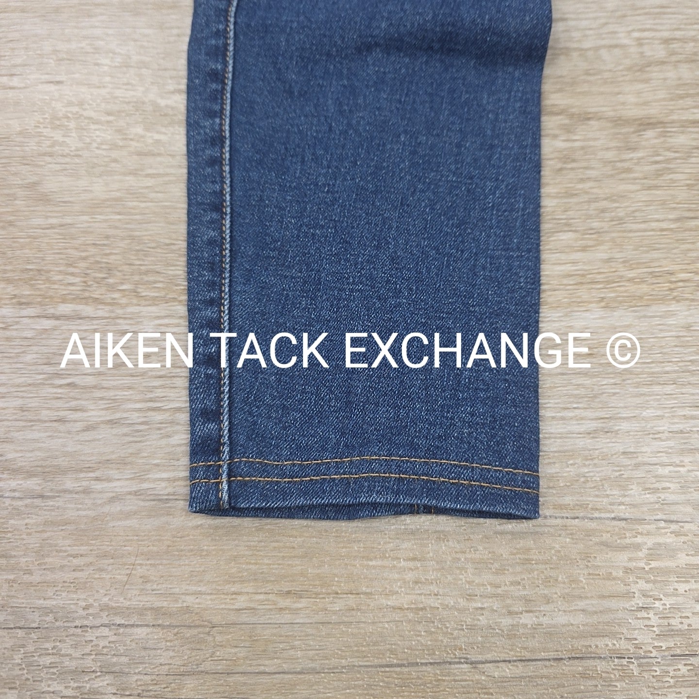 PS of Sweden Maggie Silicone Grip Full Seat Denim Breeches, Size 42 US 30